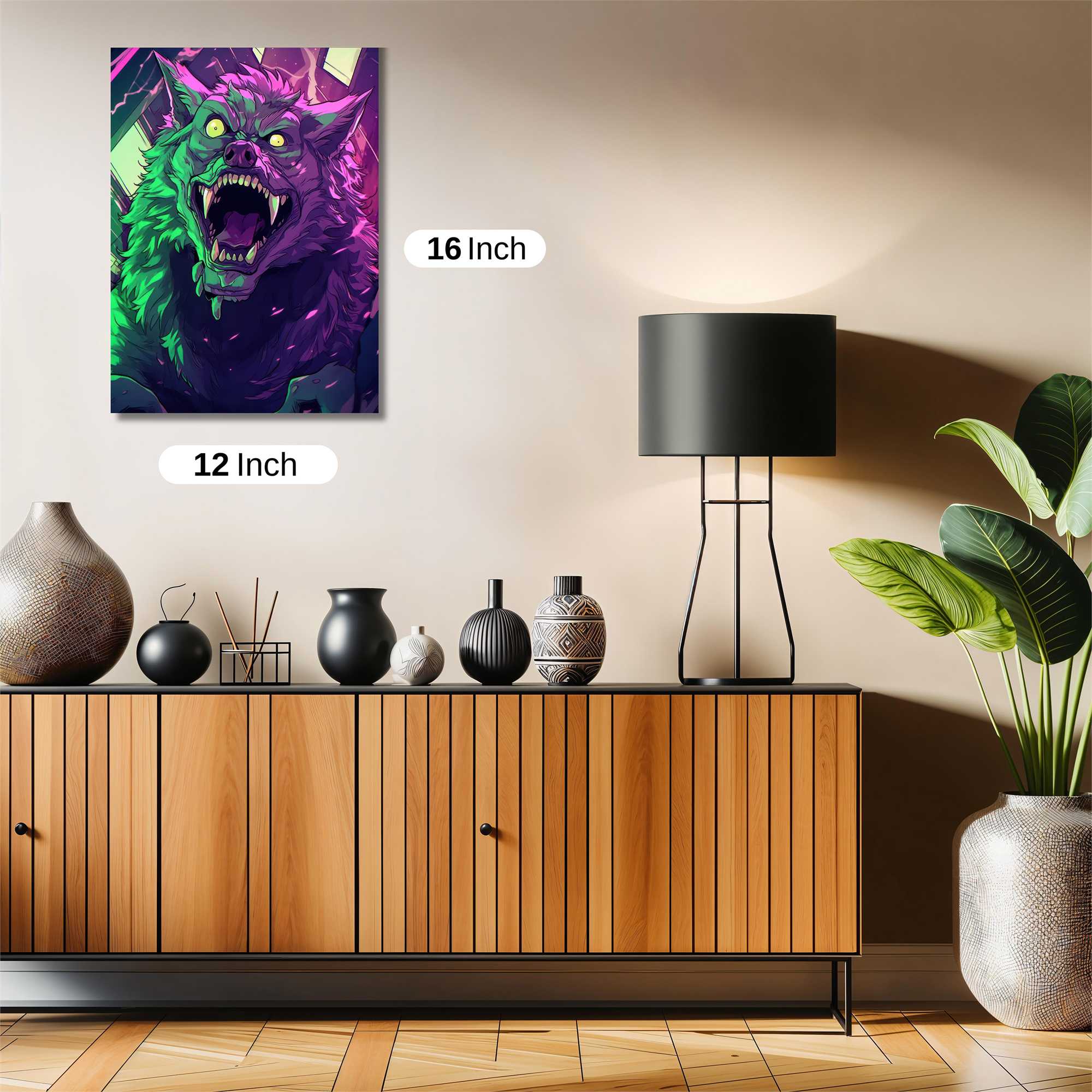 Werewolf Frenzy Safe Wall Magnetic / M