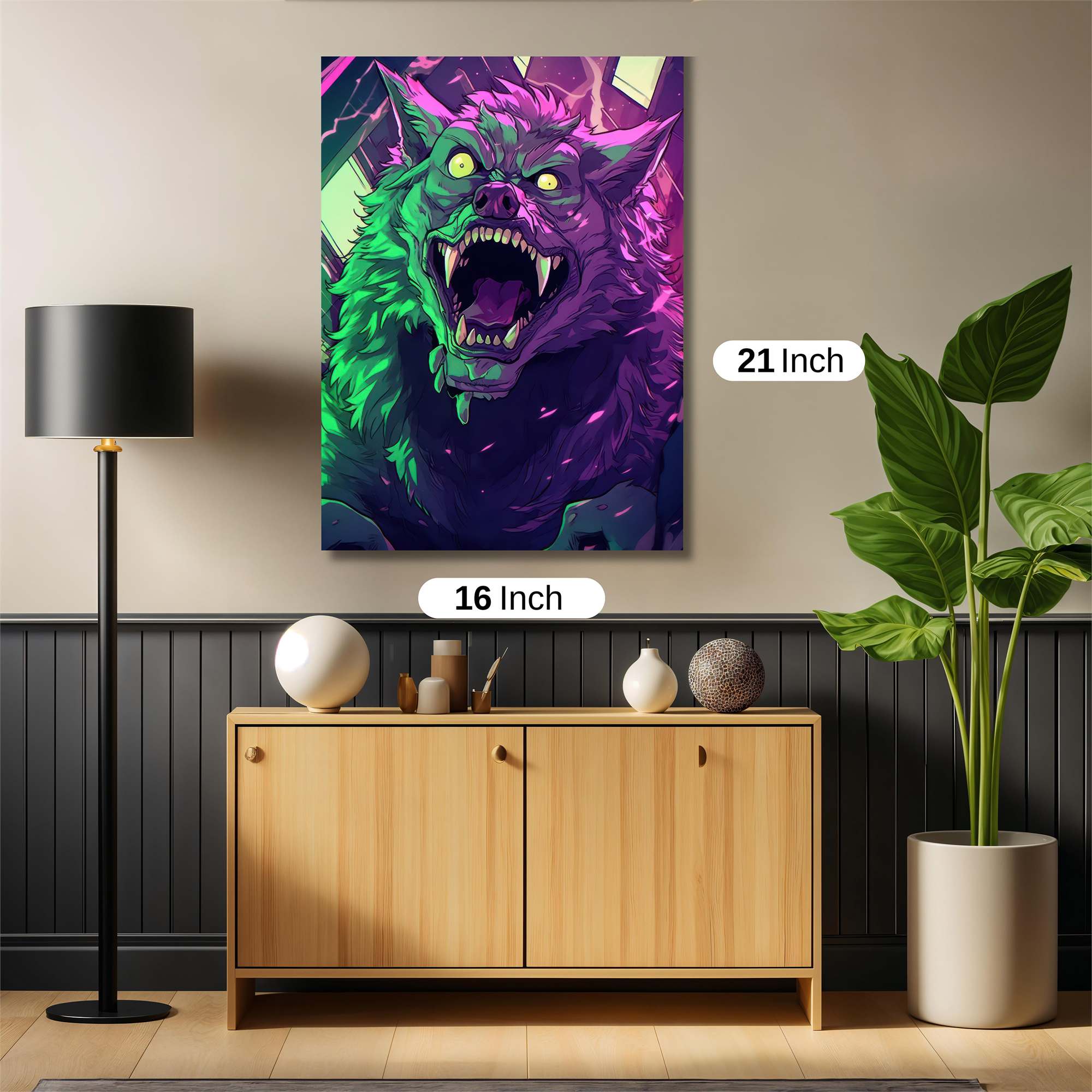 Werewolf Frenzy Safe Wall Magnetic / M