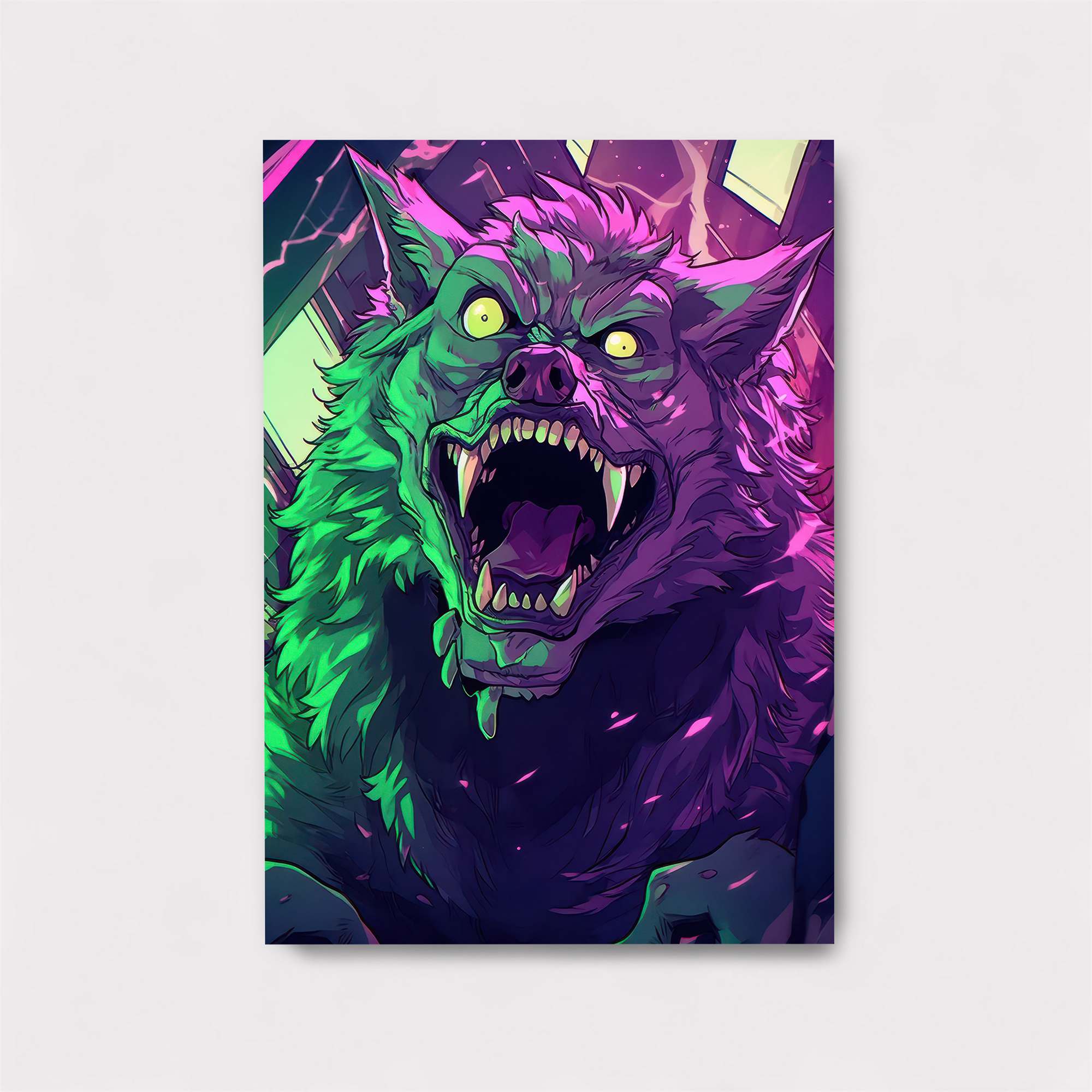 Werewolf Frenzy Safe Wall Magnetic / M