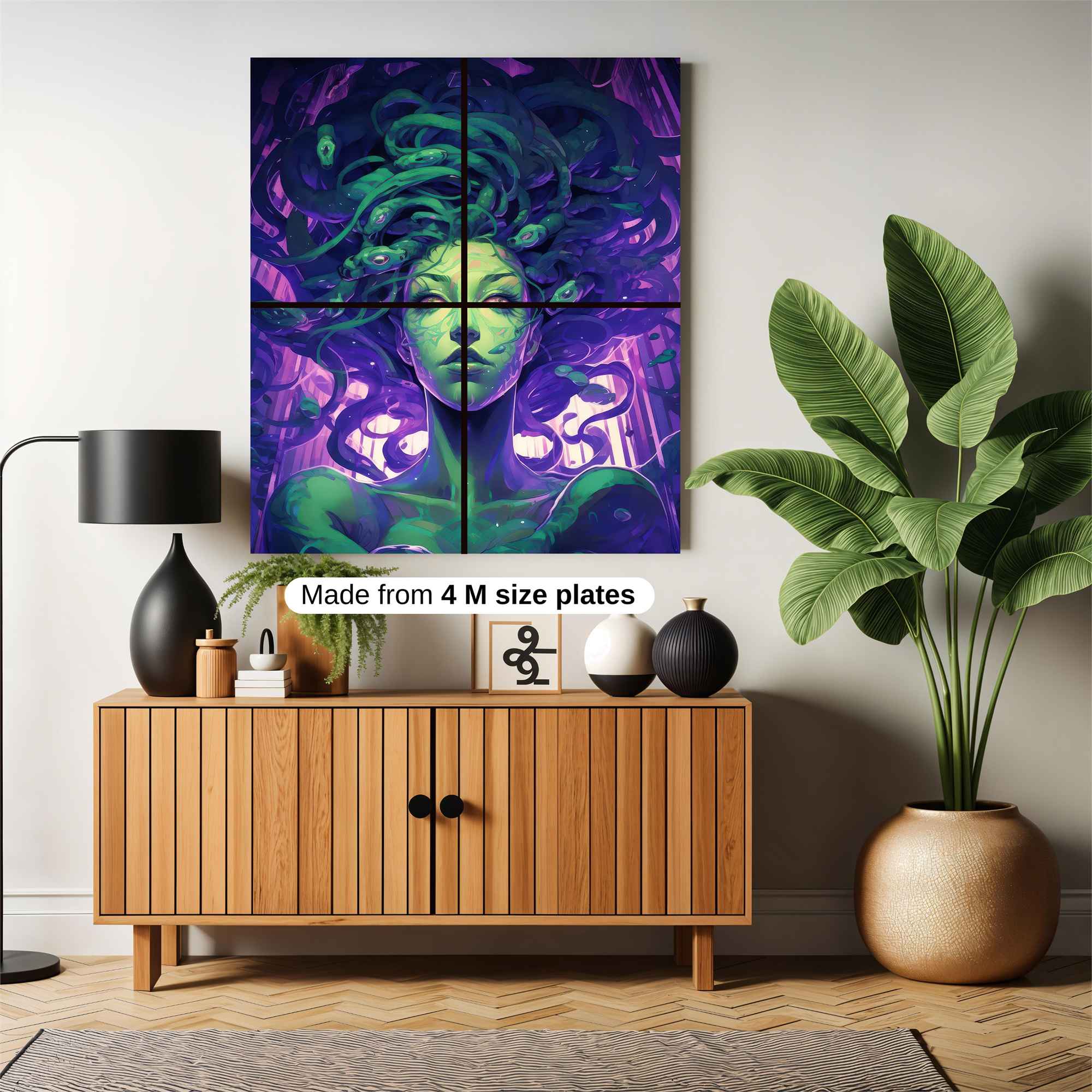 Medusa Enigmatic Safe Wall Magnetic / M
