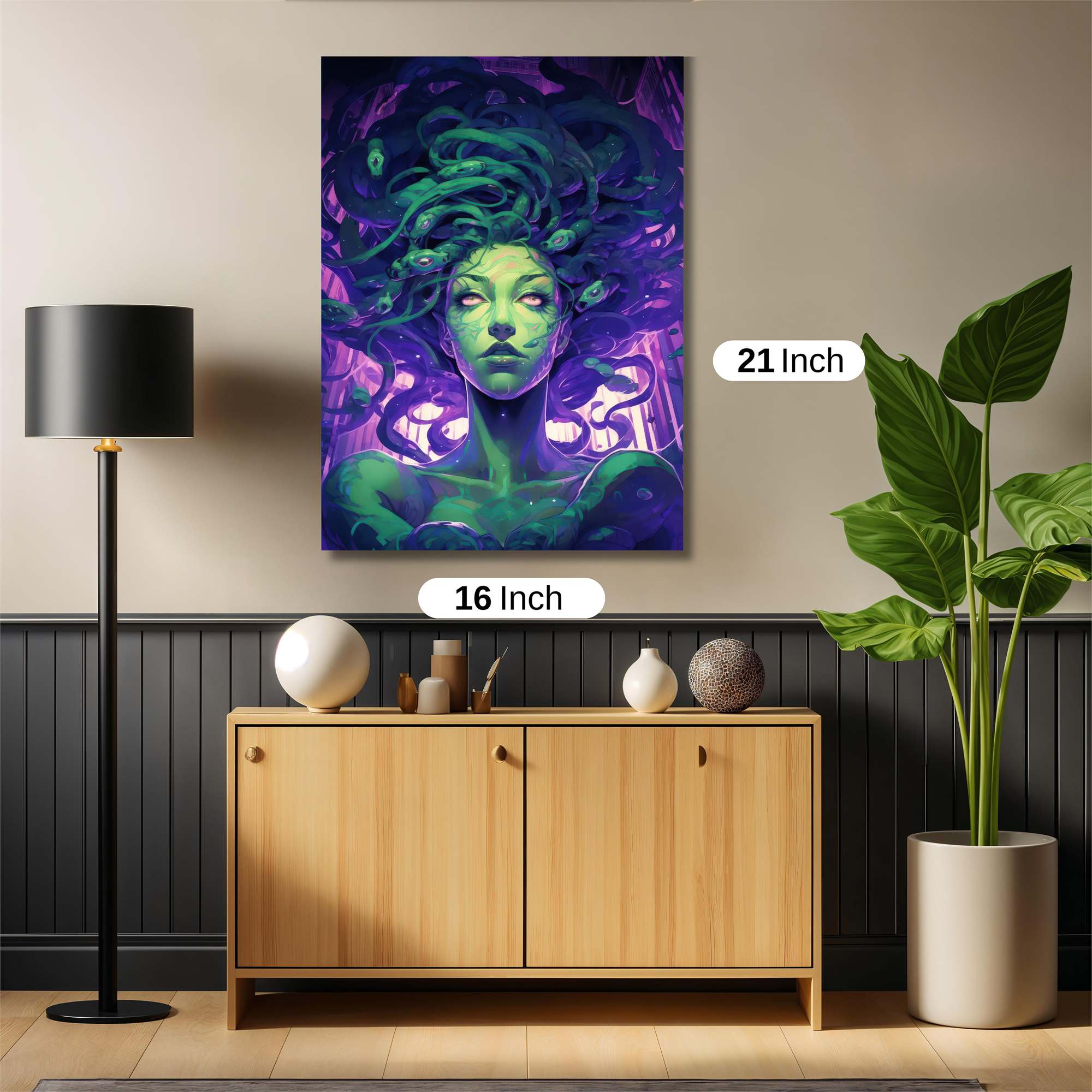 Medusa Enigmatic Safe Wall Magnetic / M