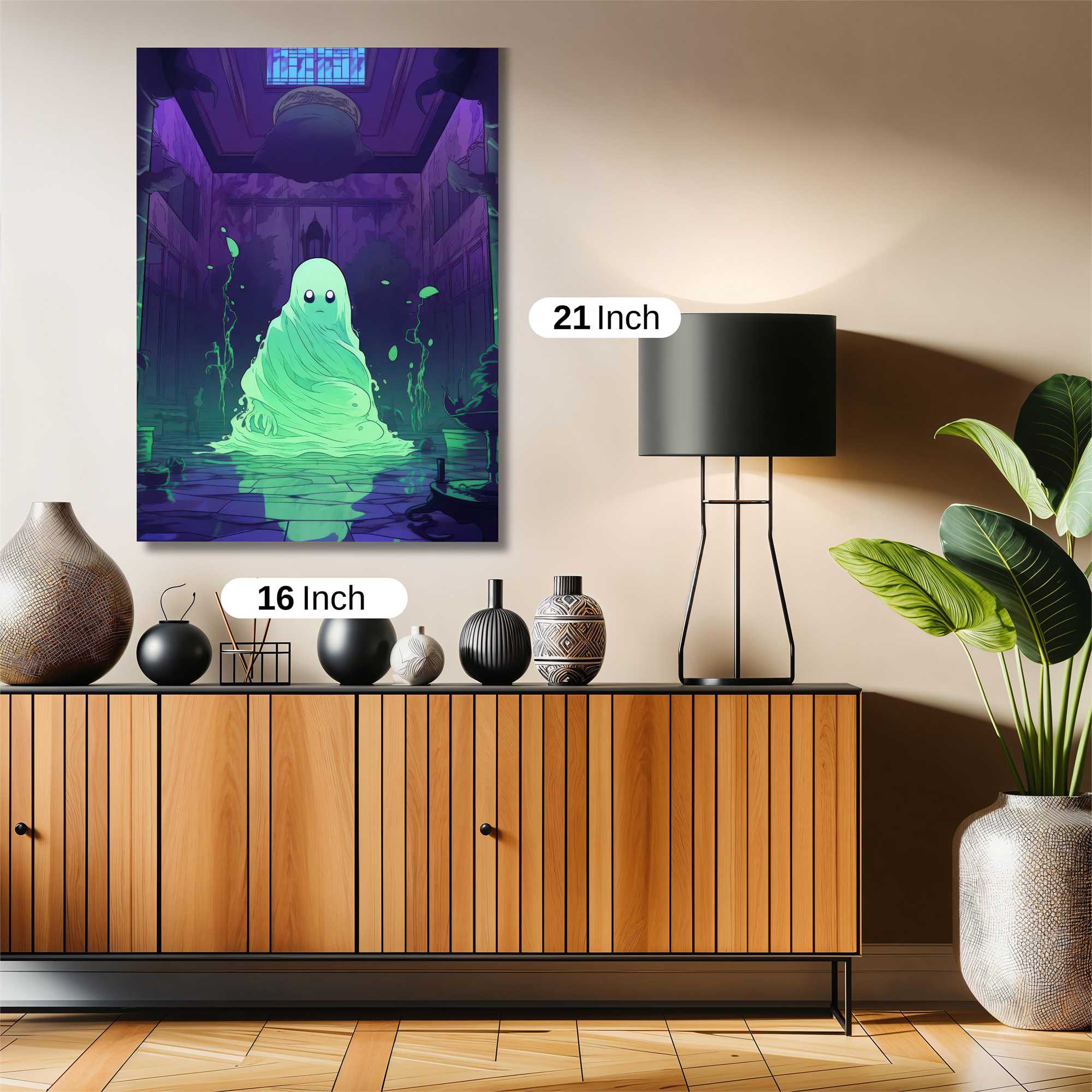 Ghostly Tranquil Safe Wall Magnetic / M