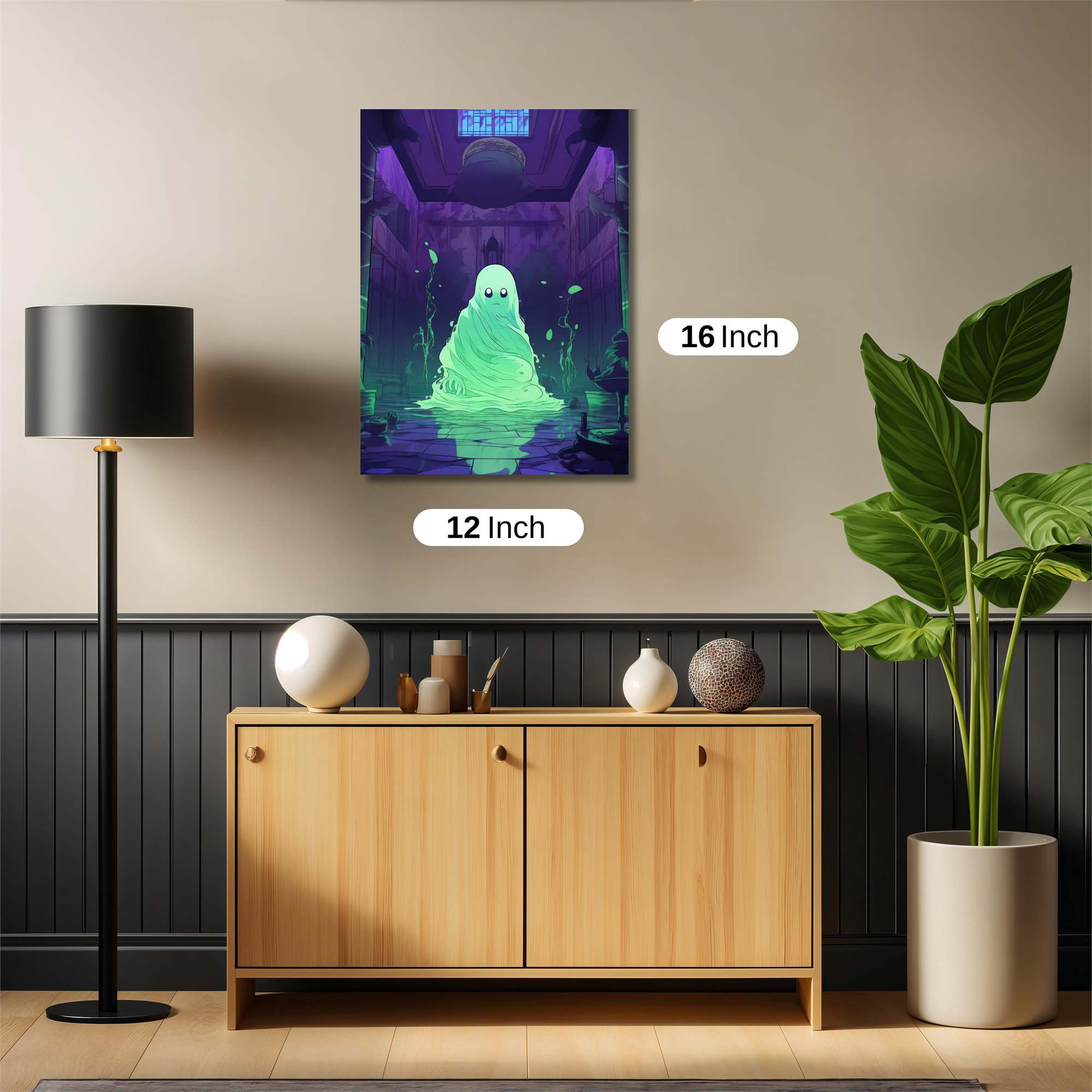 Ghostly Tranquil Safe Wall Magnetic / M