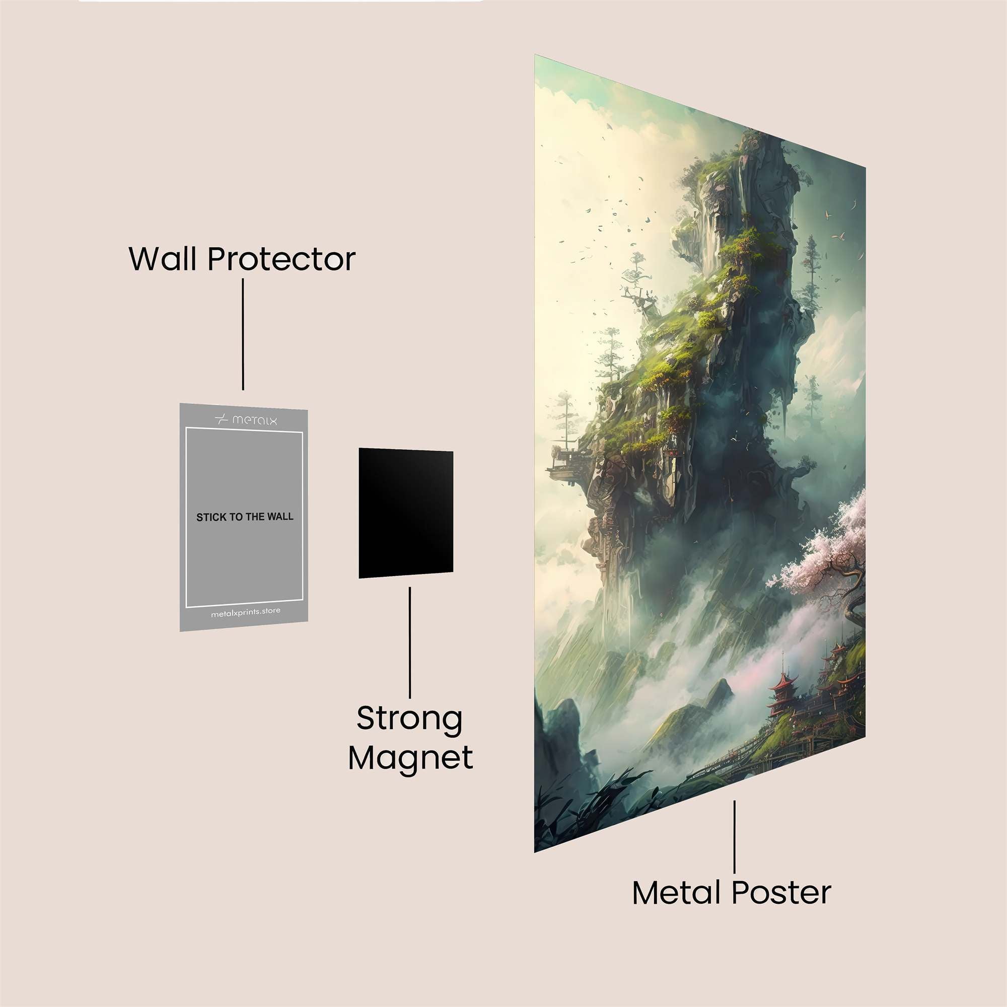 Summit Serenity Safe Wall Magnetic / M