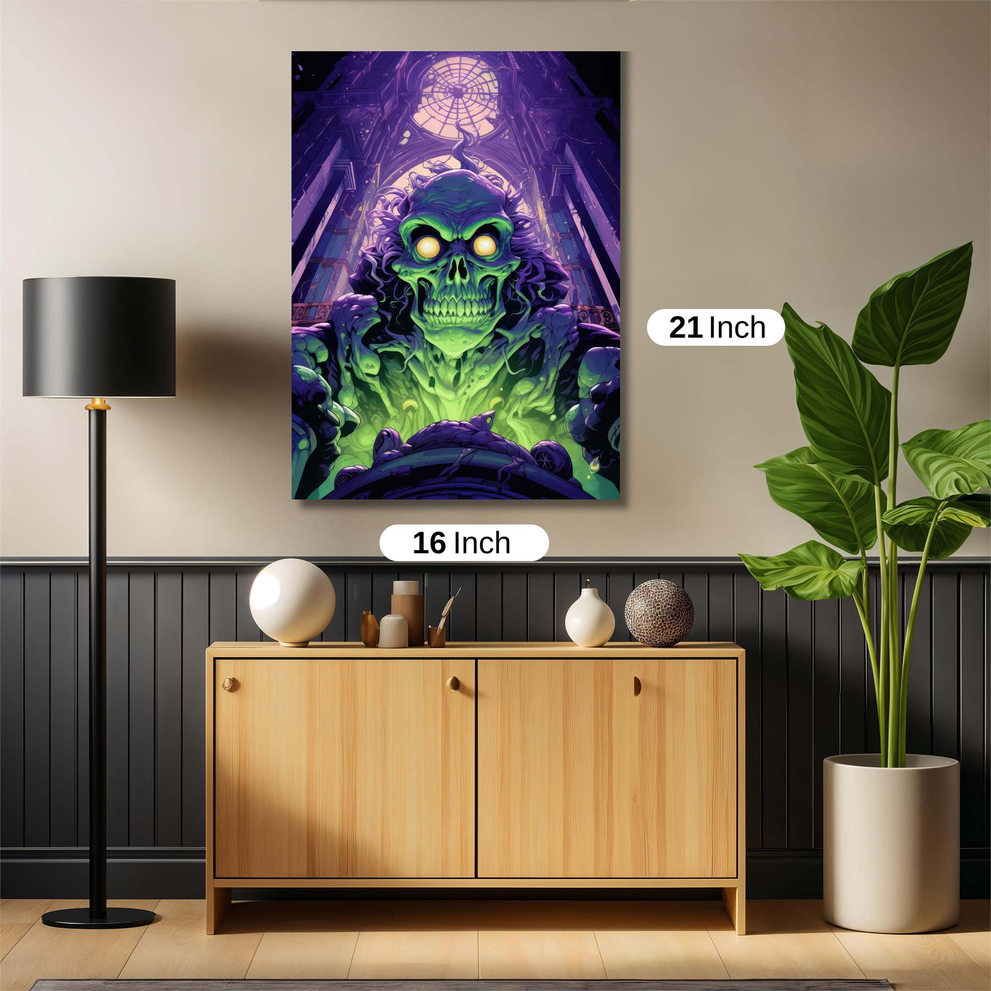 Ghoul Cathedral Safe Wall Magnetic / M