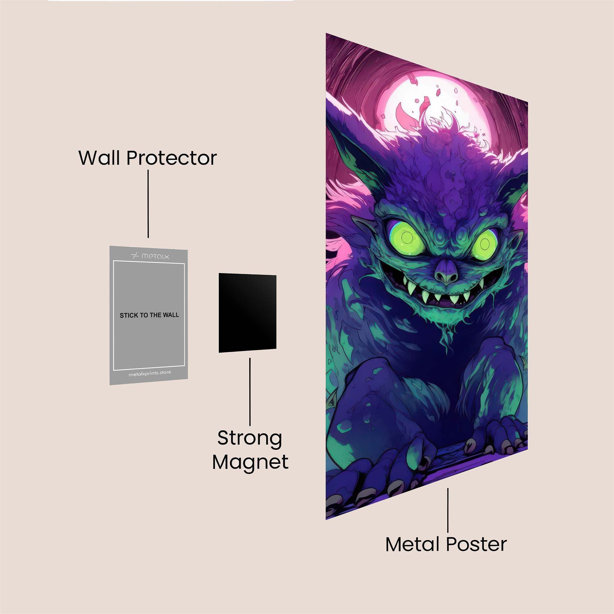 Goblin Mischief Safe Wall Magnetic / M