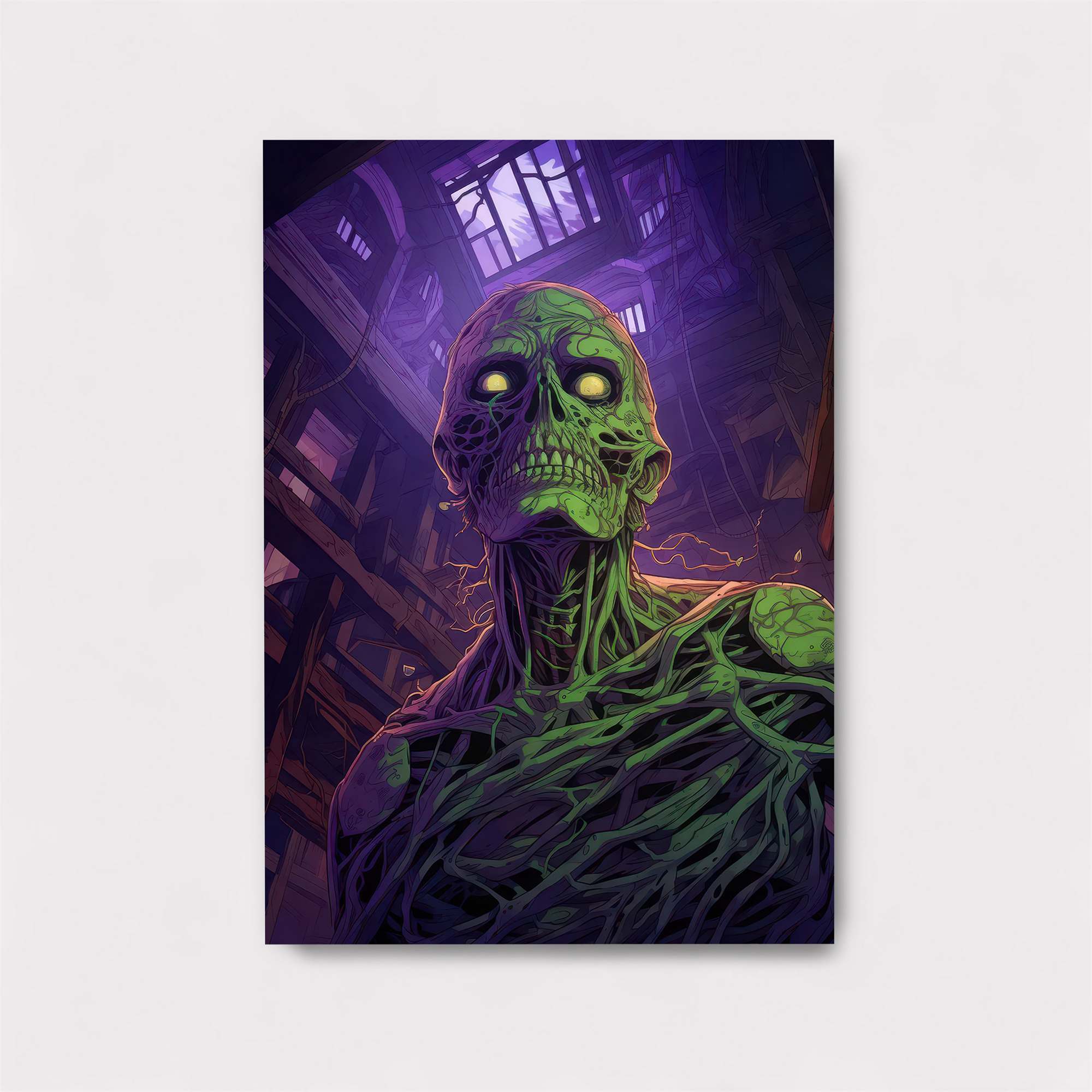 Zombie Gloom Safe Wall Magnetic / M