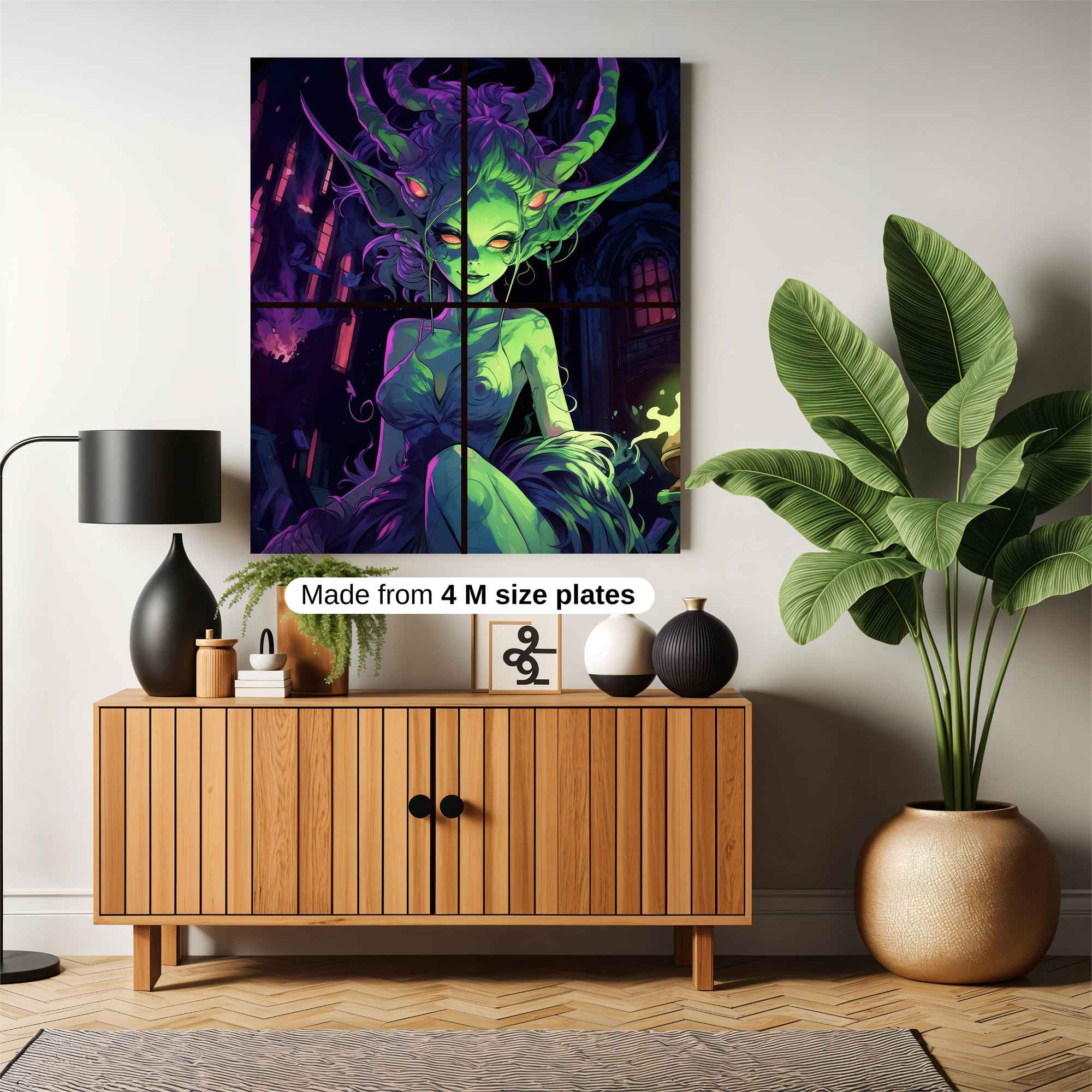 Demon Enigma Safe Wall Magnetic / M