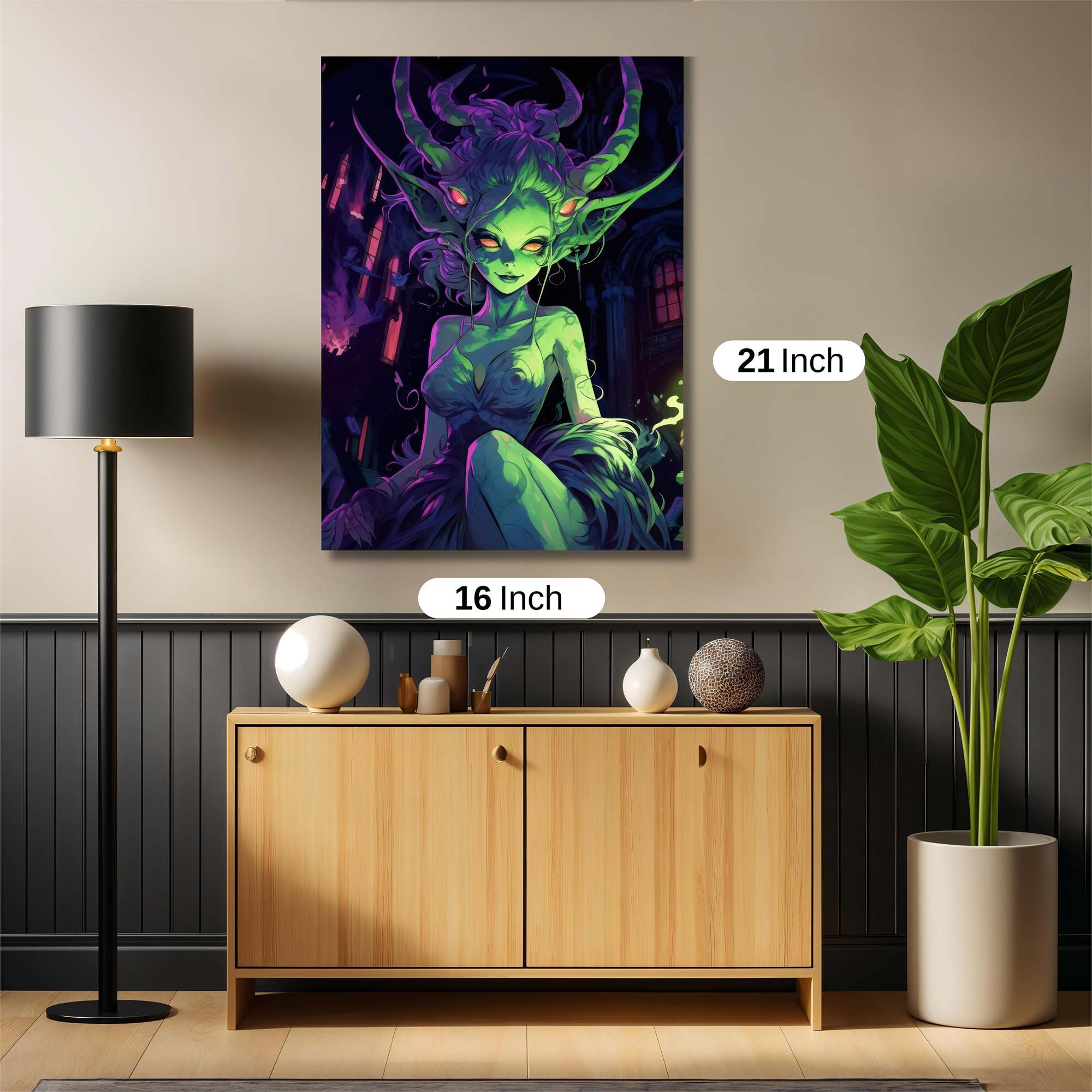 Demon Enigma Safe Wall Magnetic / M