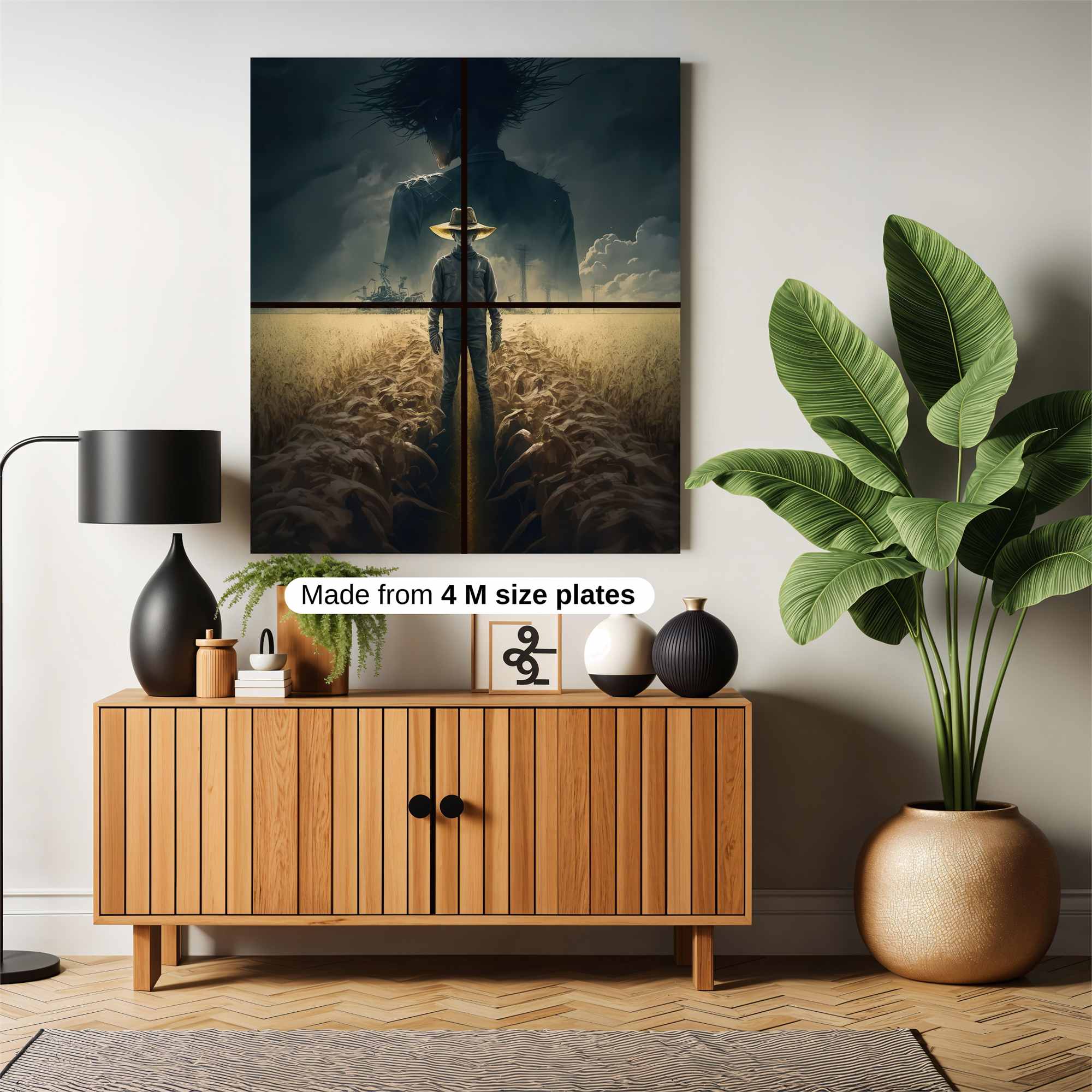 Farmer Gloom Safe Wall Magnetic / M