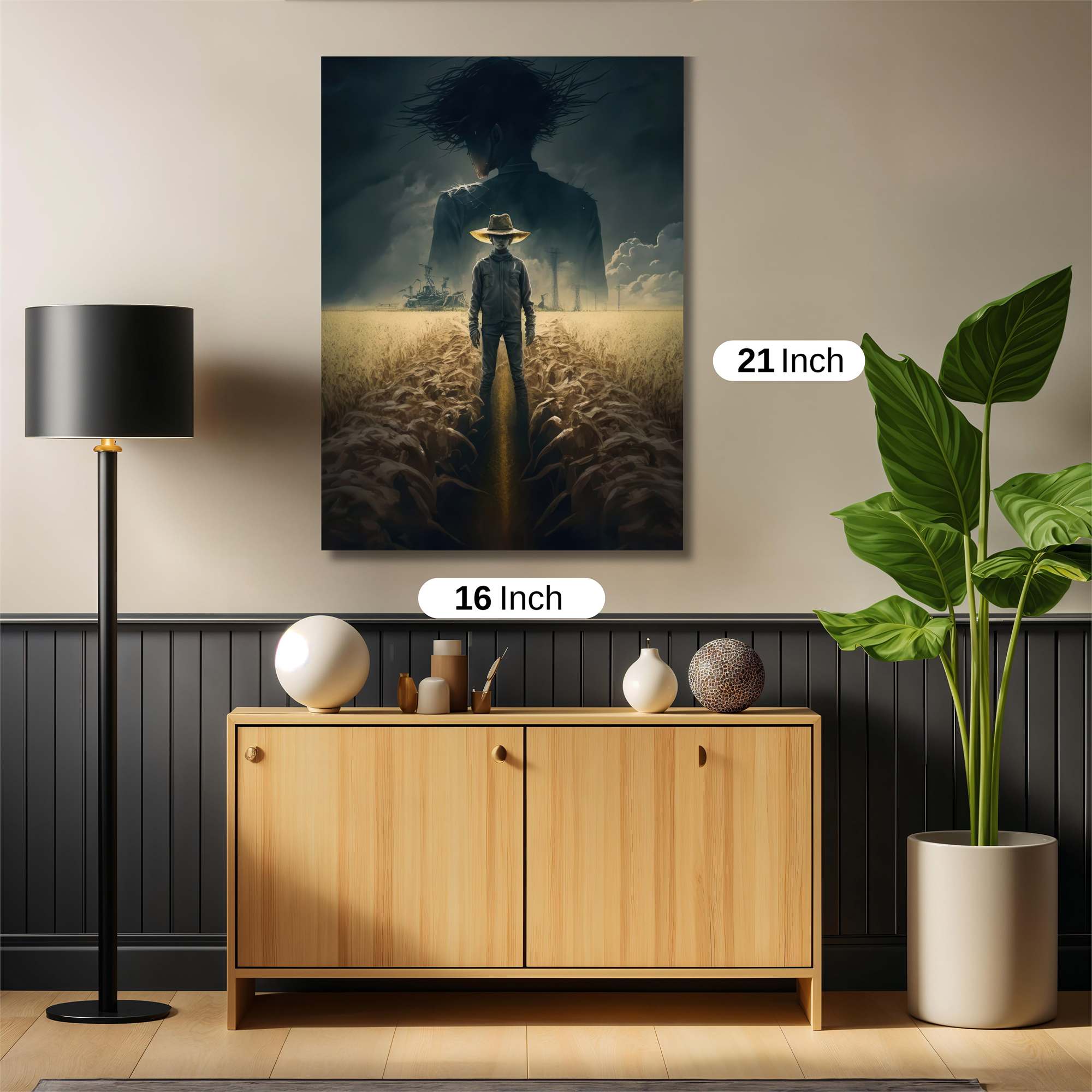 Farmer Gloom Safe Wall Magnetic / M