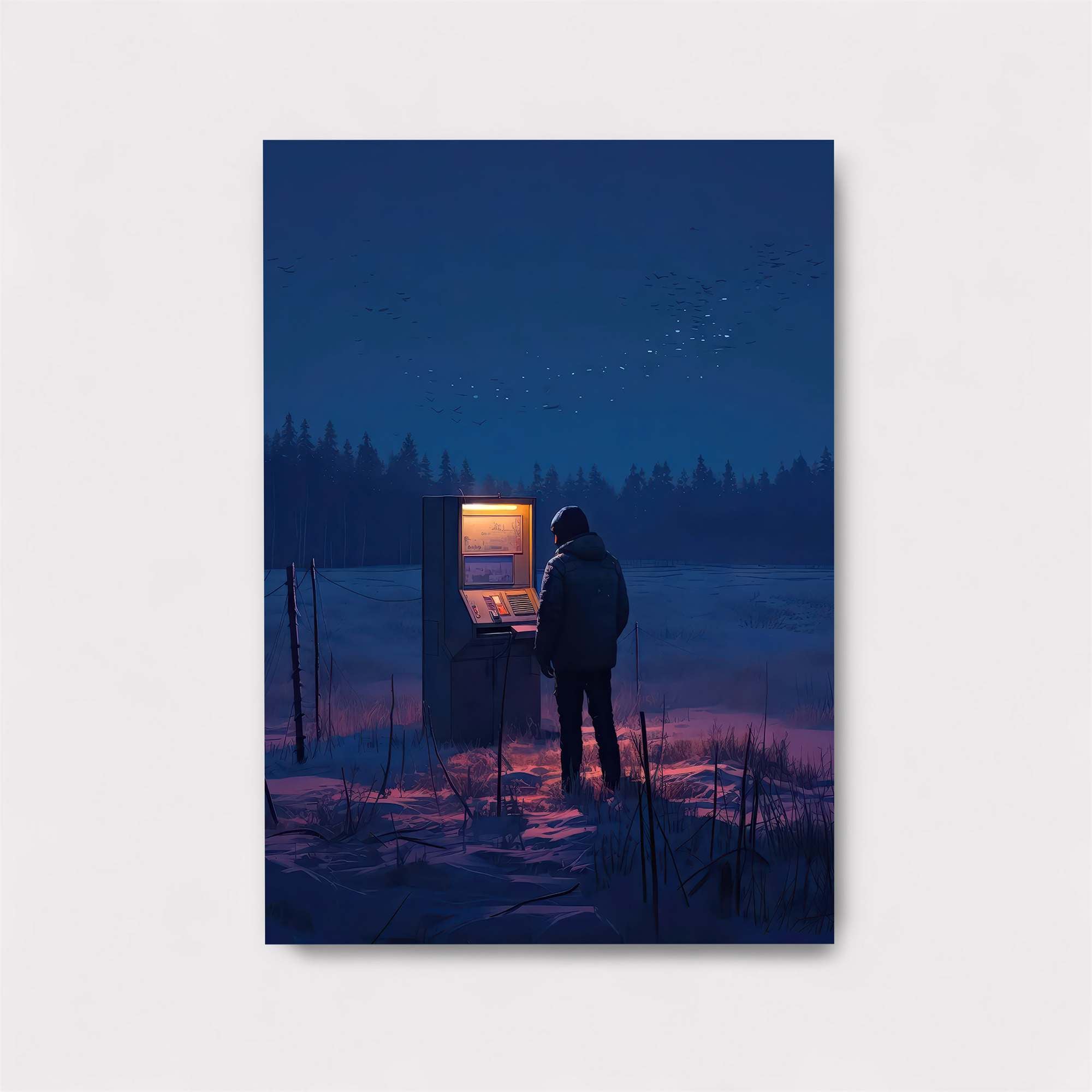 Arcade Solitude Safe Wall Magnetic / M