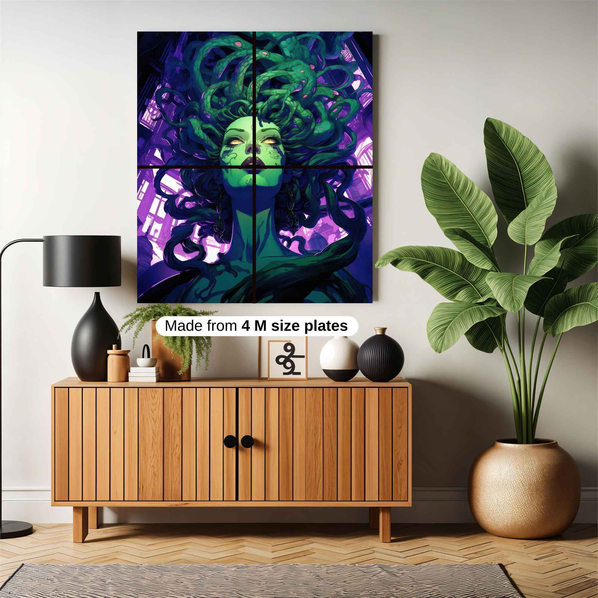 Medusa Enigmatic Safe Wall Magnetic / M