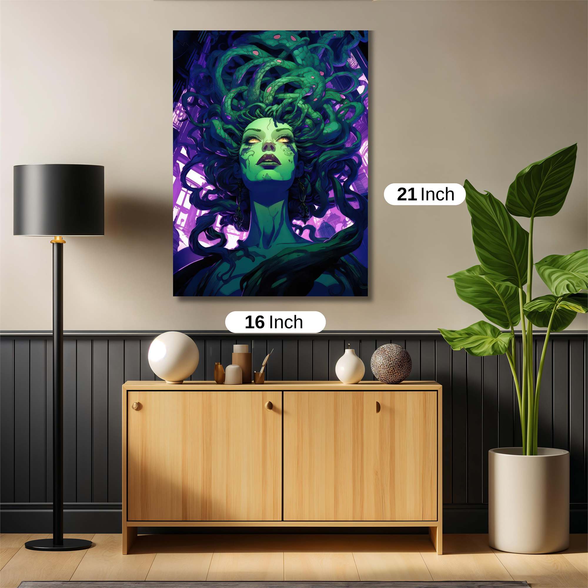 Medusa Enigmatic Safe Wall Magnetic / M