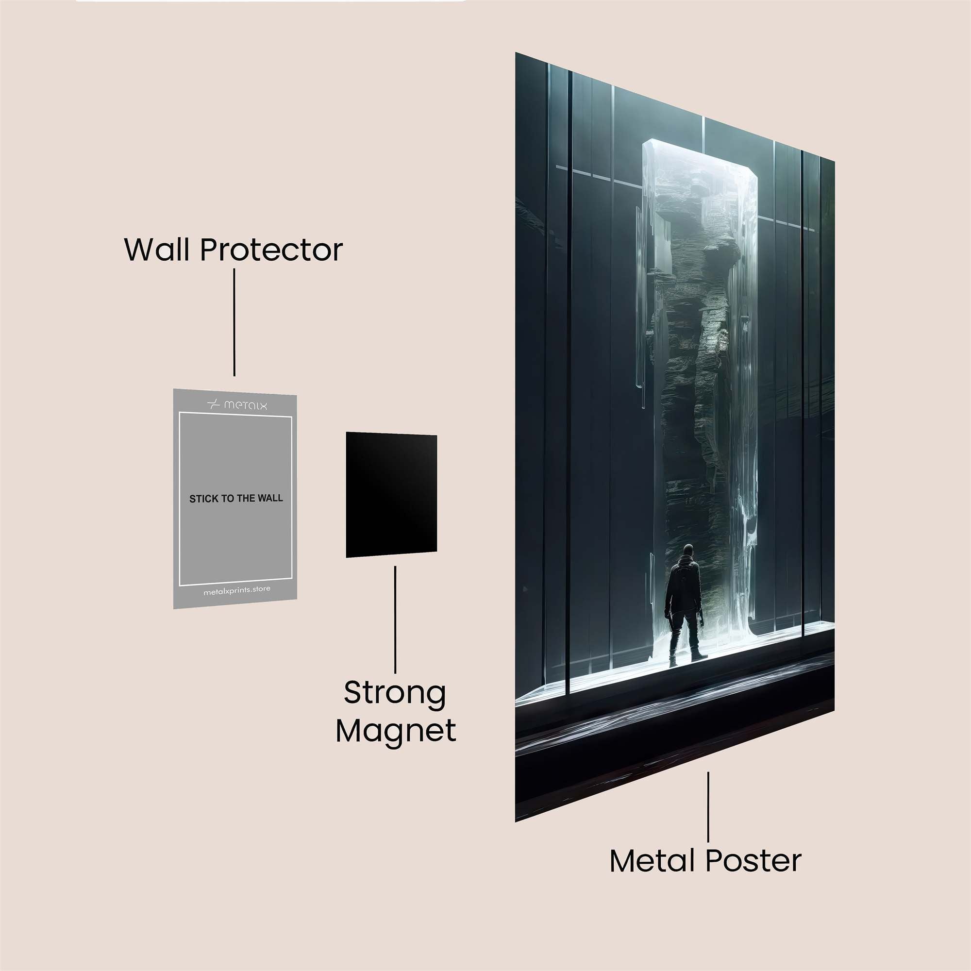 Frozen Mystery Safe Wall Magnetic / M