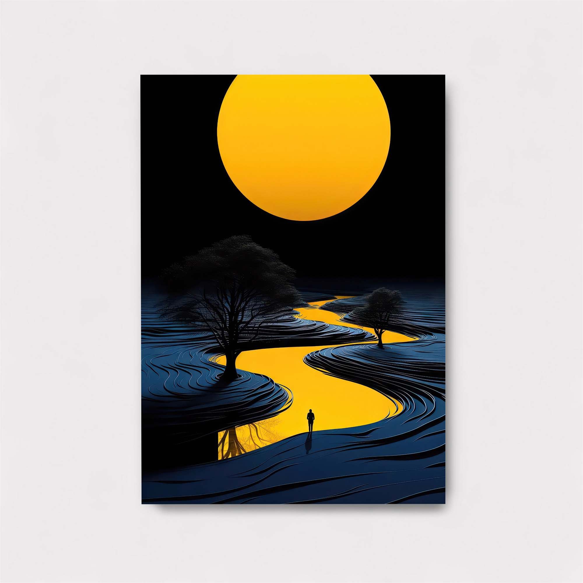 Sunlit Solitude Safe Wall Magnetic / M