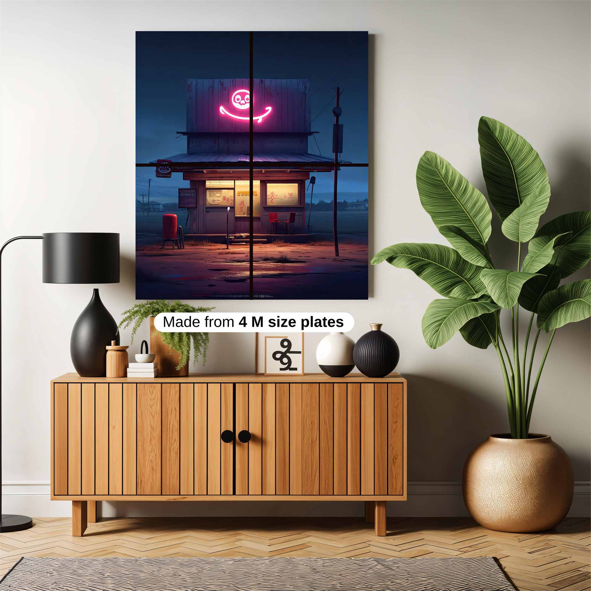 Smile Diner Safe Wall Magnetic / M