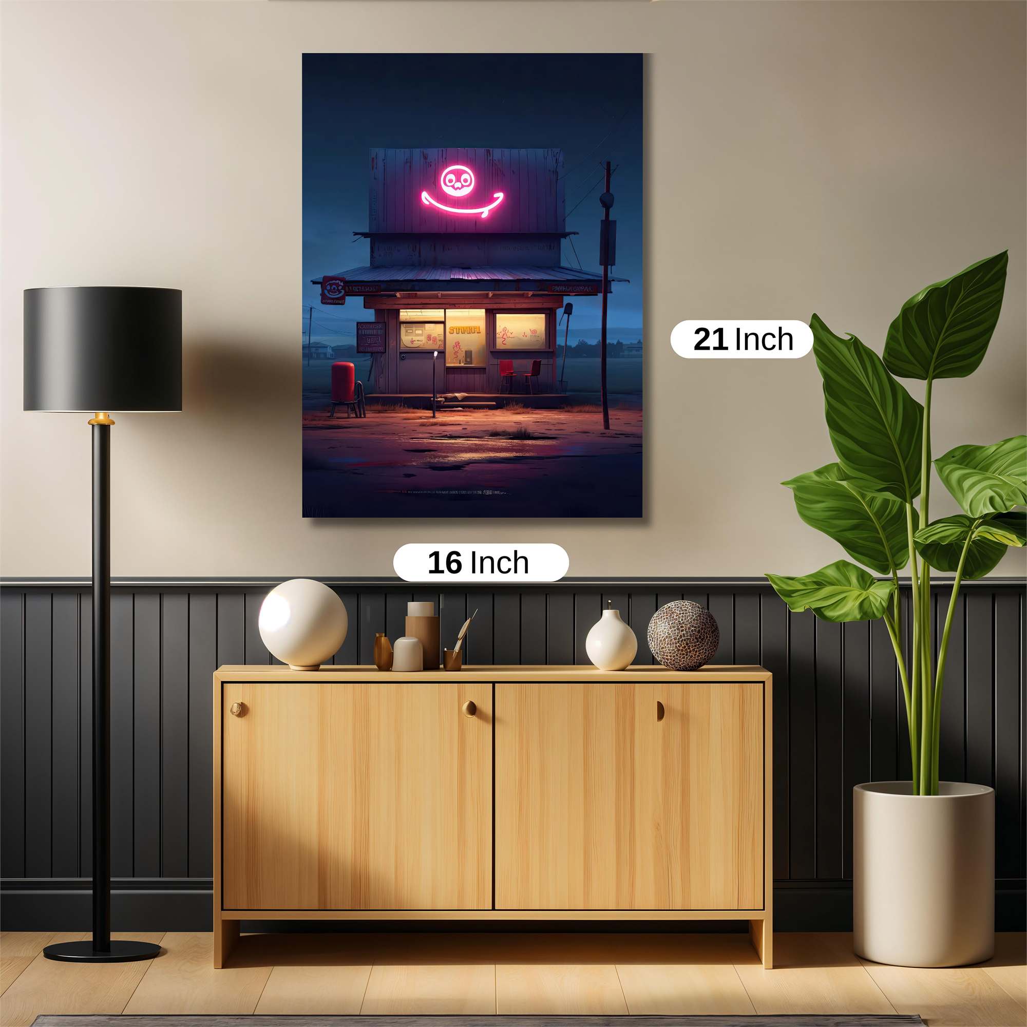 Smile Diner Safe Wall Magnetic / M