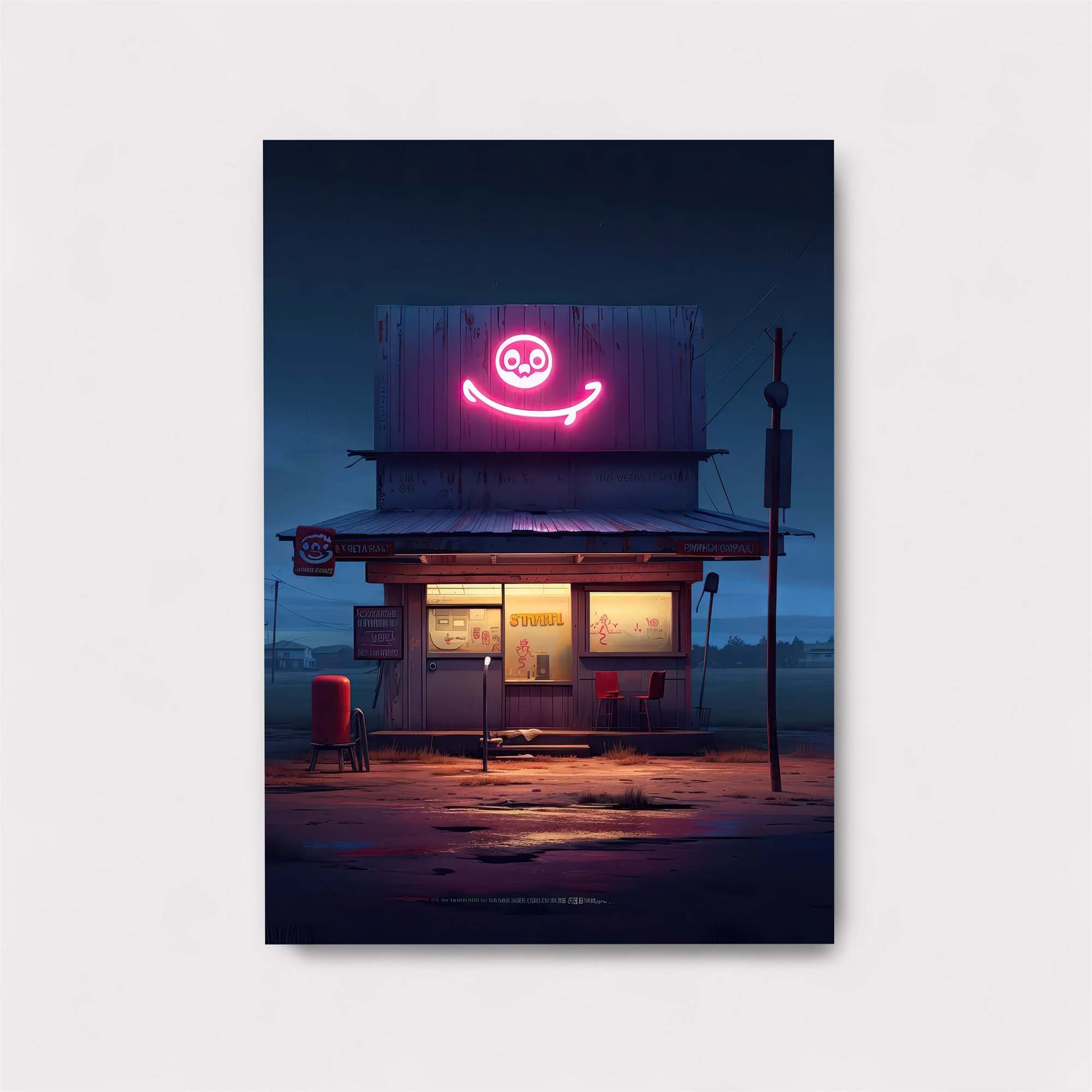 Smile Diner Safe Wall Magnetic / M
