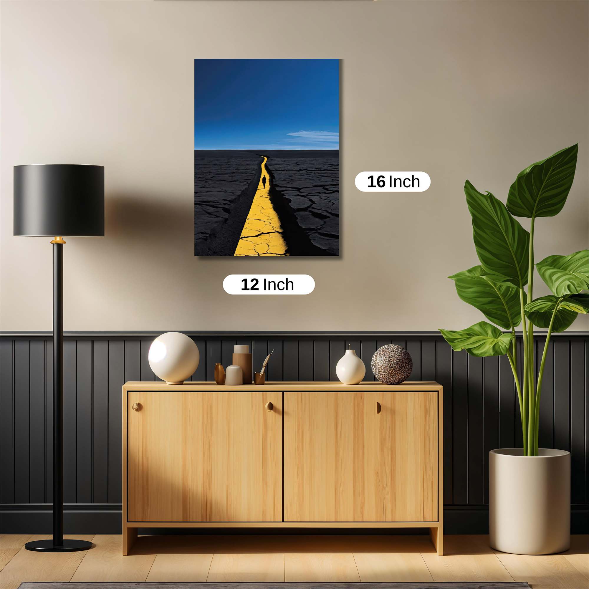 Journey Solitude Safe Wall Magnetic / M