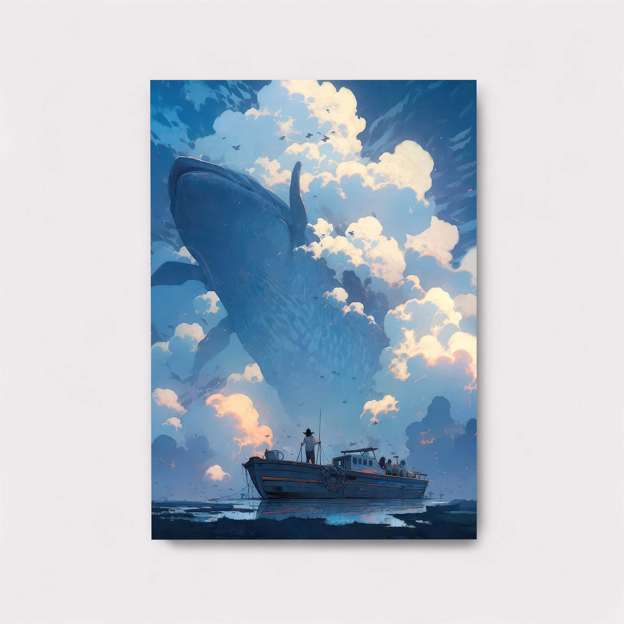 Whale Dreamscape Safe Wall Magnetic / M