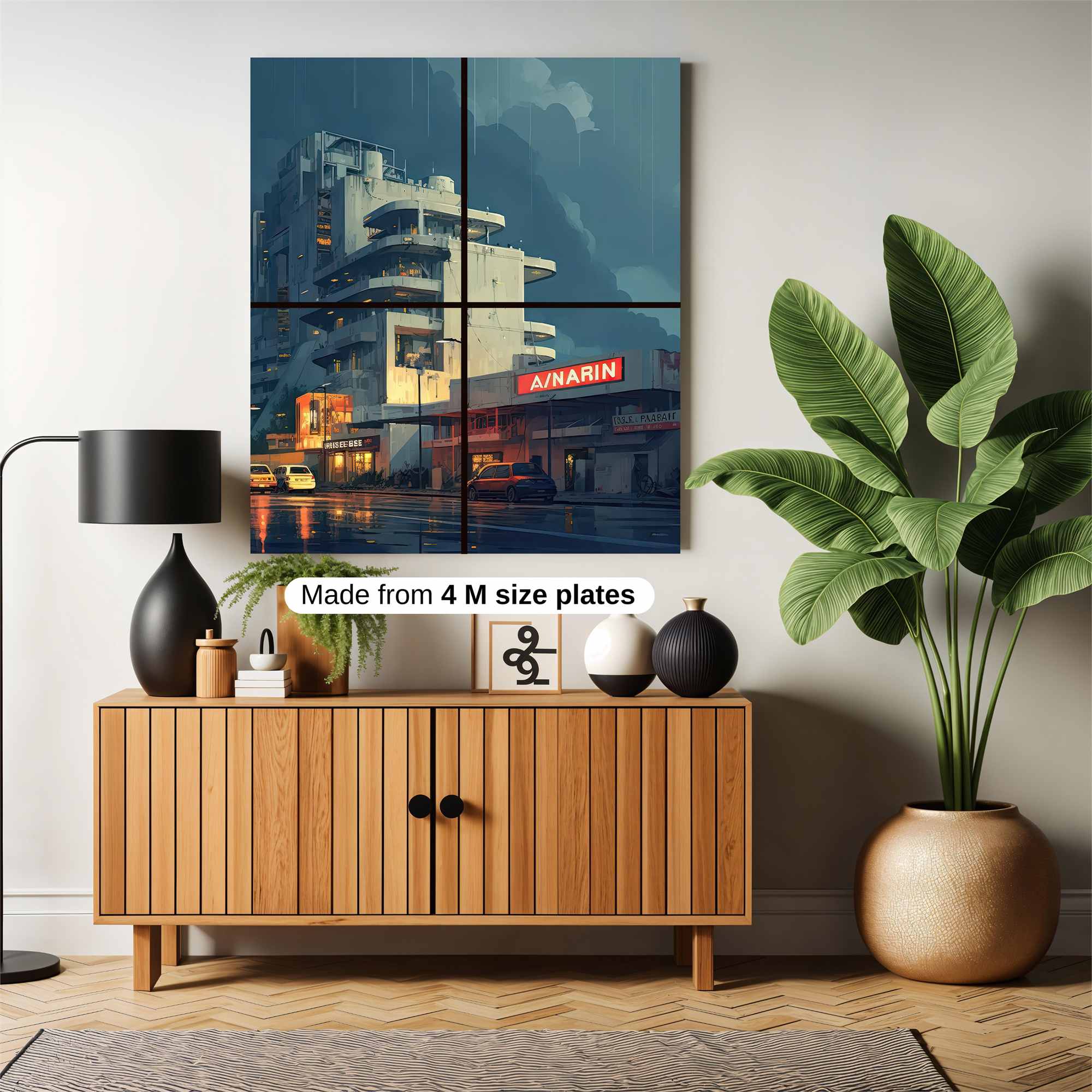 Mountain Serenity Safe Wall Magnetic / M