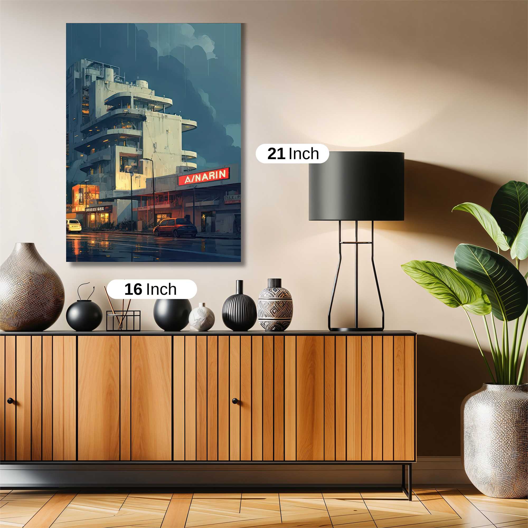 Mountain Serenity Safe Wall Magnetic / M