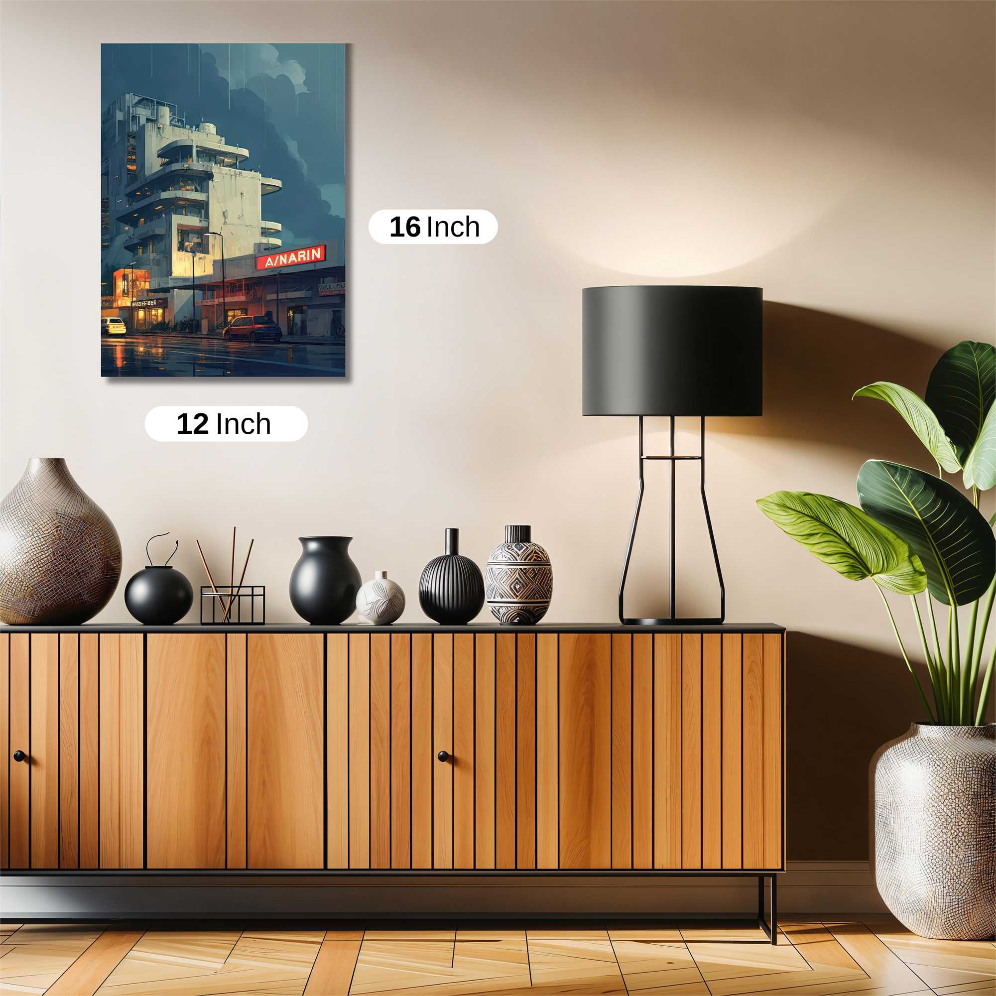 Mountain Serenity Safe Wall Magnetic / M