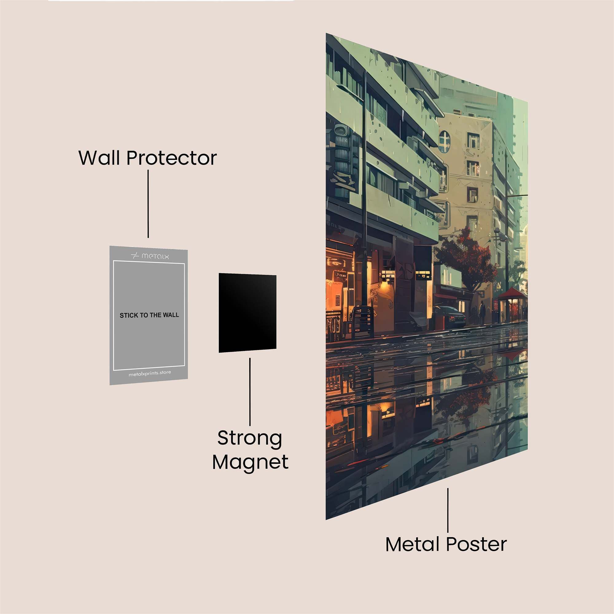 Dinner Delight Safe Wall Magnetic / M