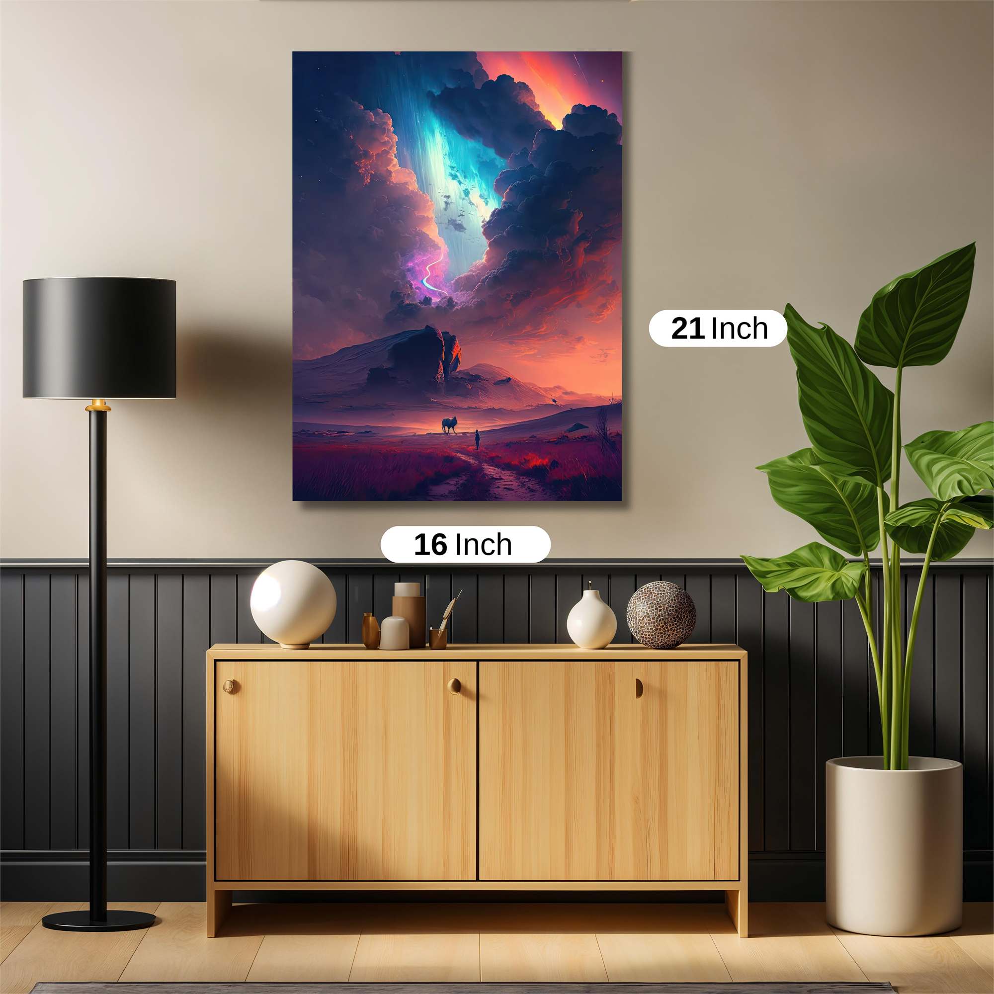 Aurora Whisper Safe Wall Magnetic / M