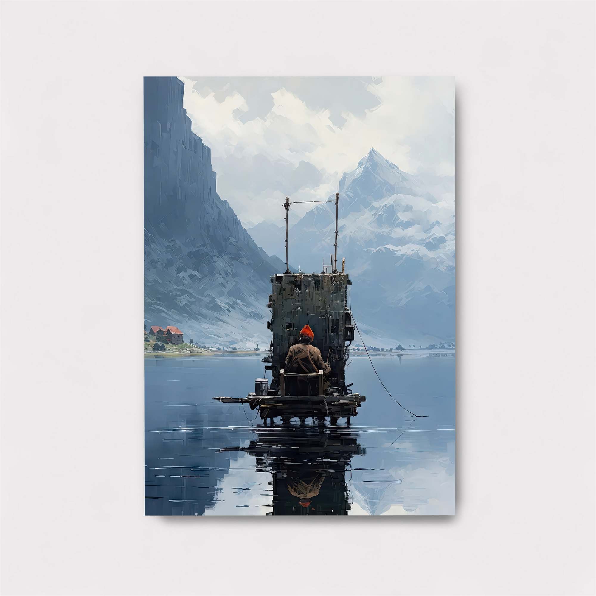 Fisherman's Solitude Safe Wall Magnetic / M