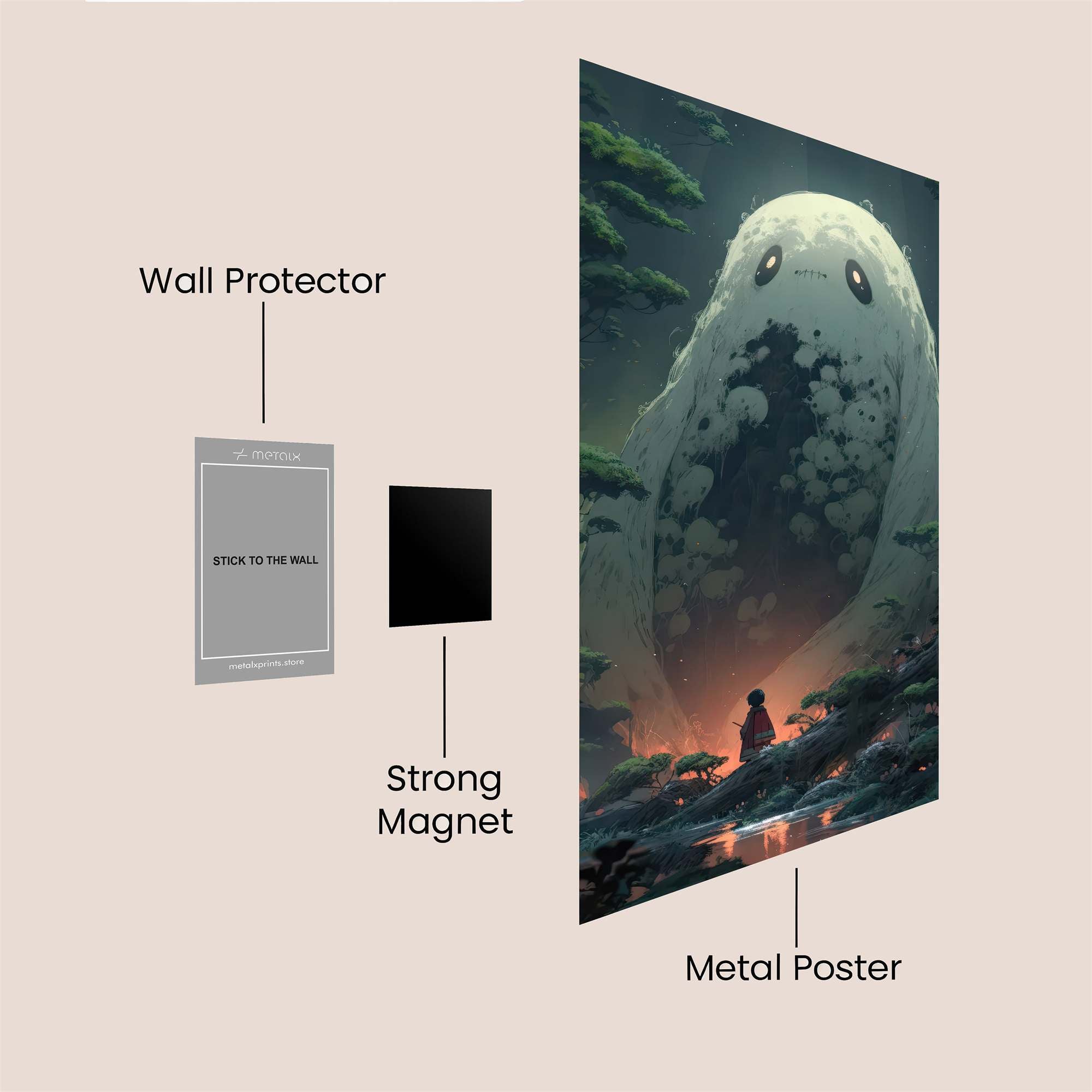 Forest Guardian Safe Wall Magnetic / M