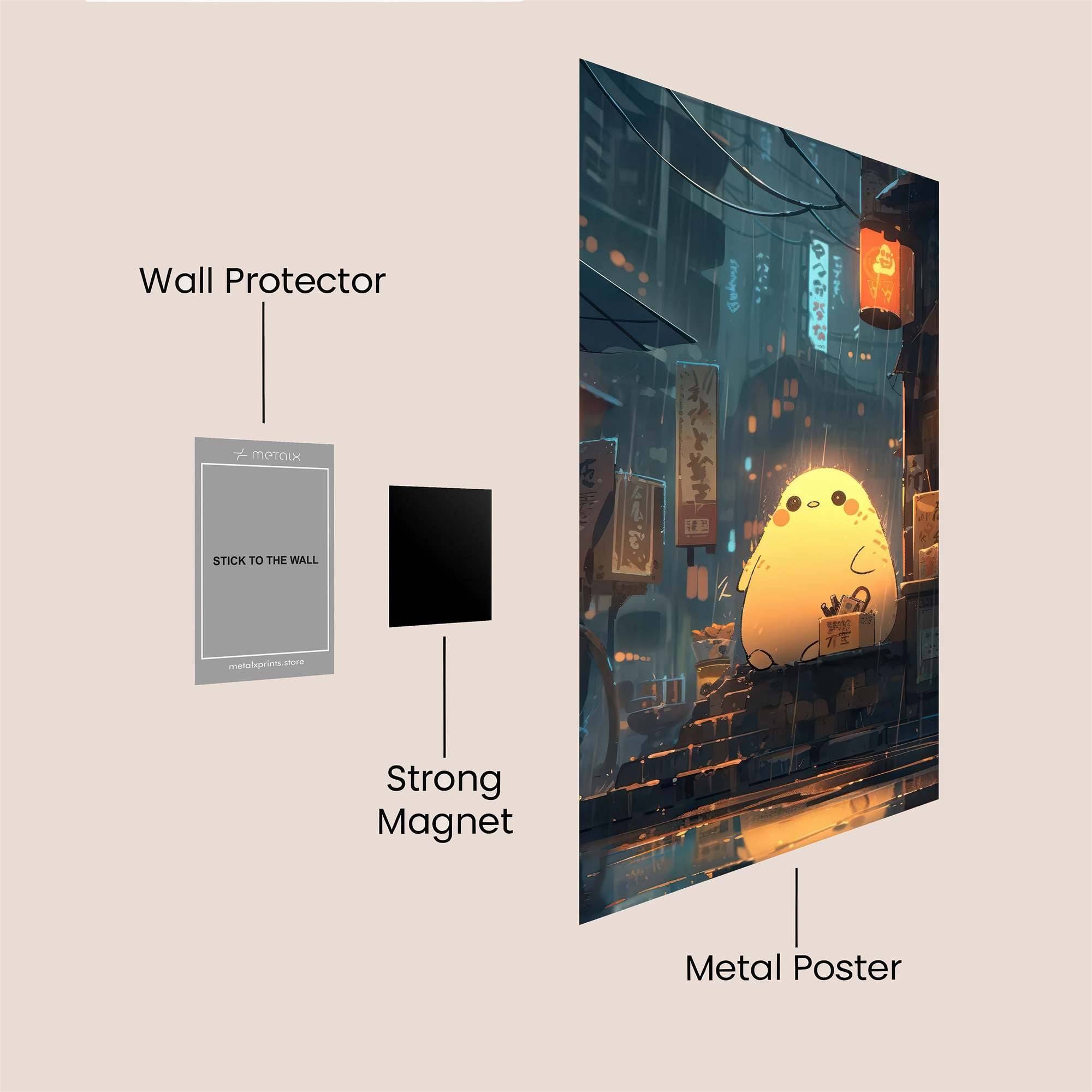 ChickGlow Safe Wall Magnetic / M