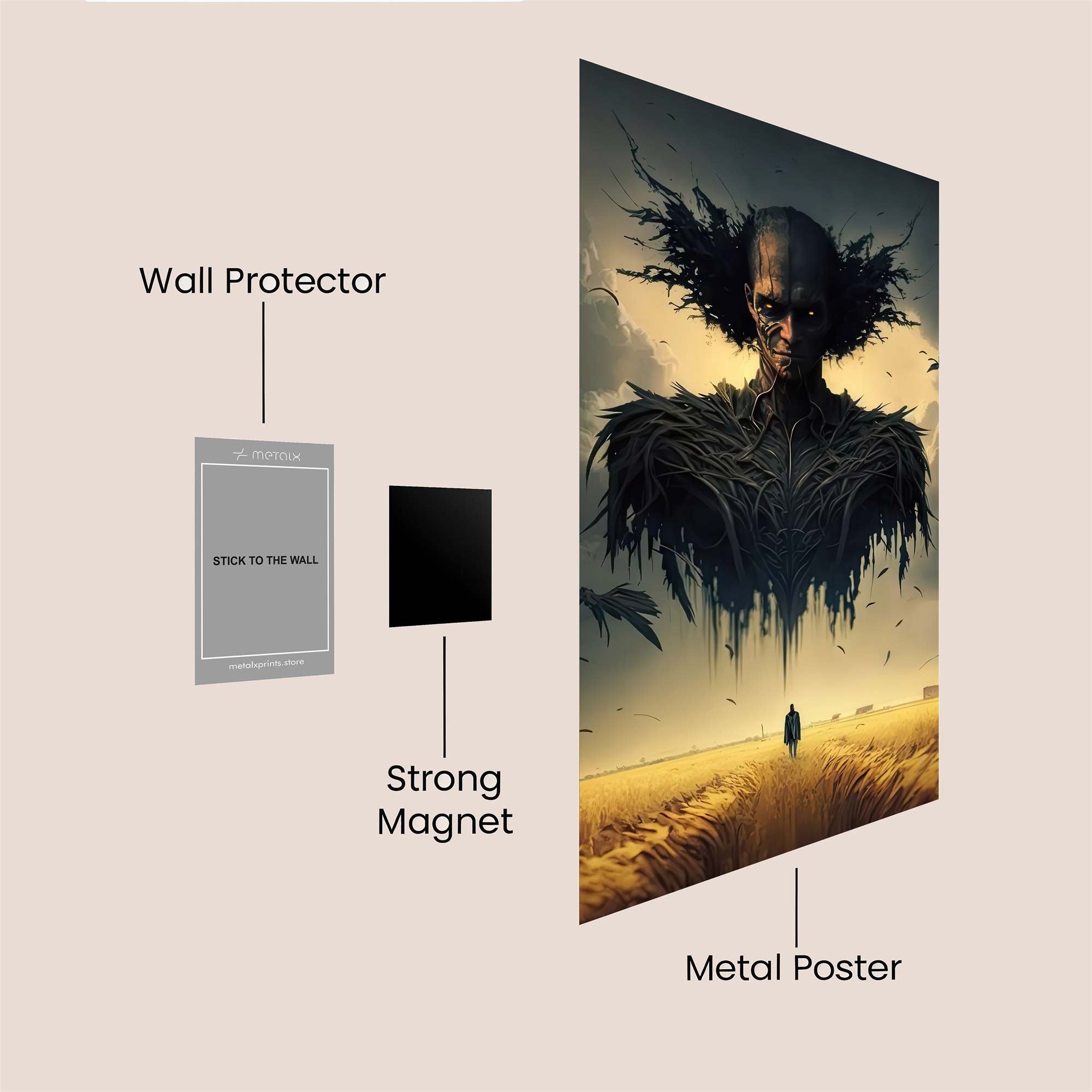 Cthulhu Dread Safe Wall Magnetic / M