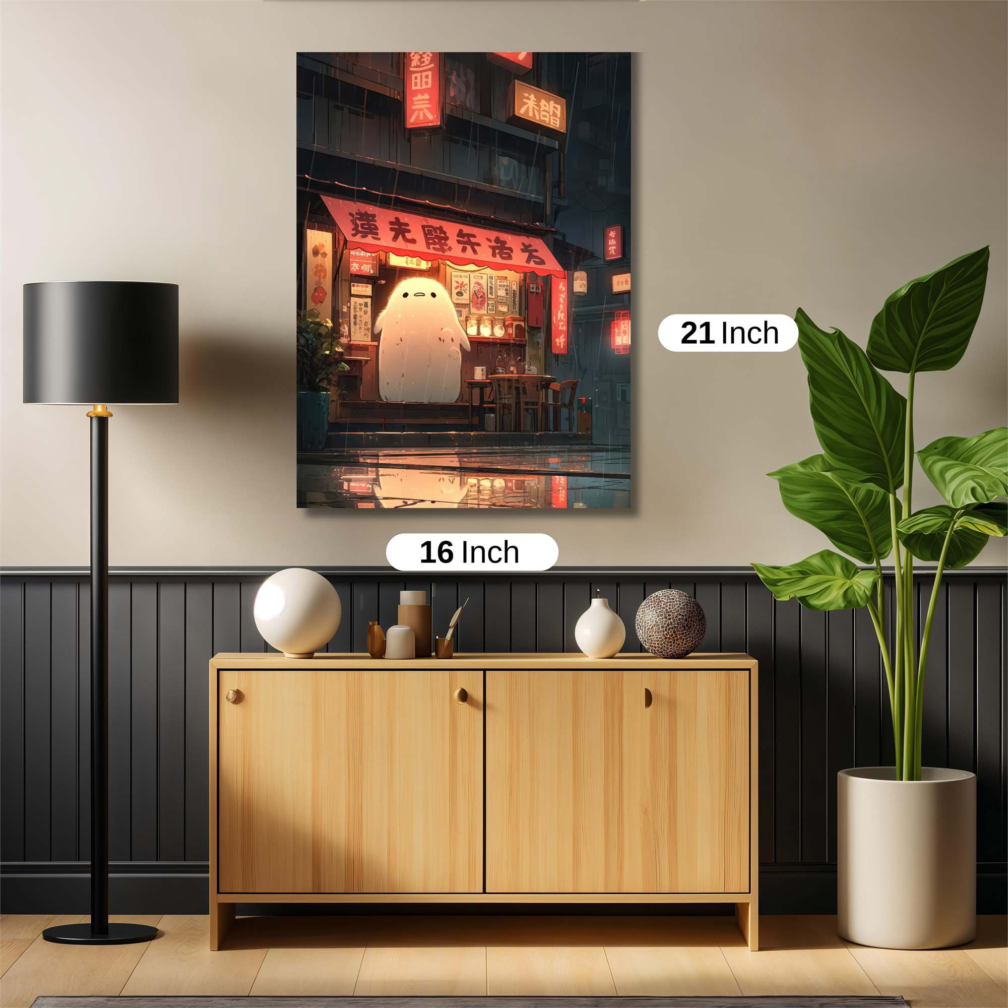 Ghostly Tranquil Safe Wall Magnetic / M