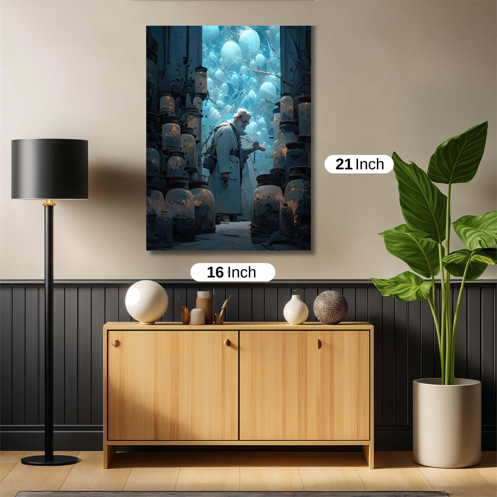 Wizard Whimsy Safe Wall Magnetic / M