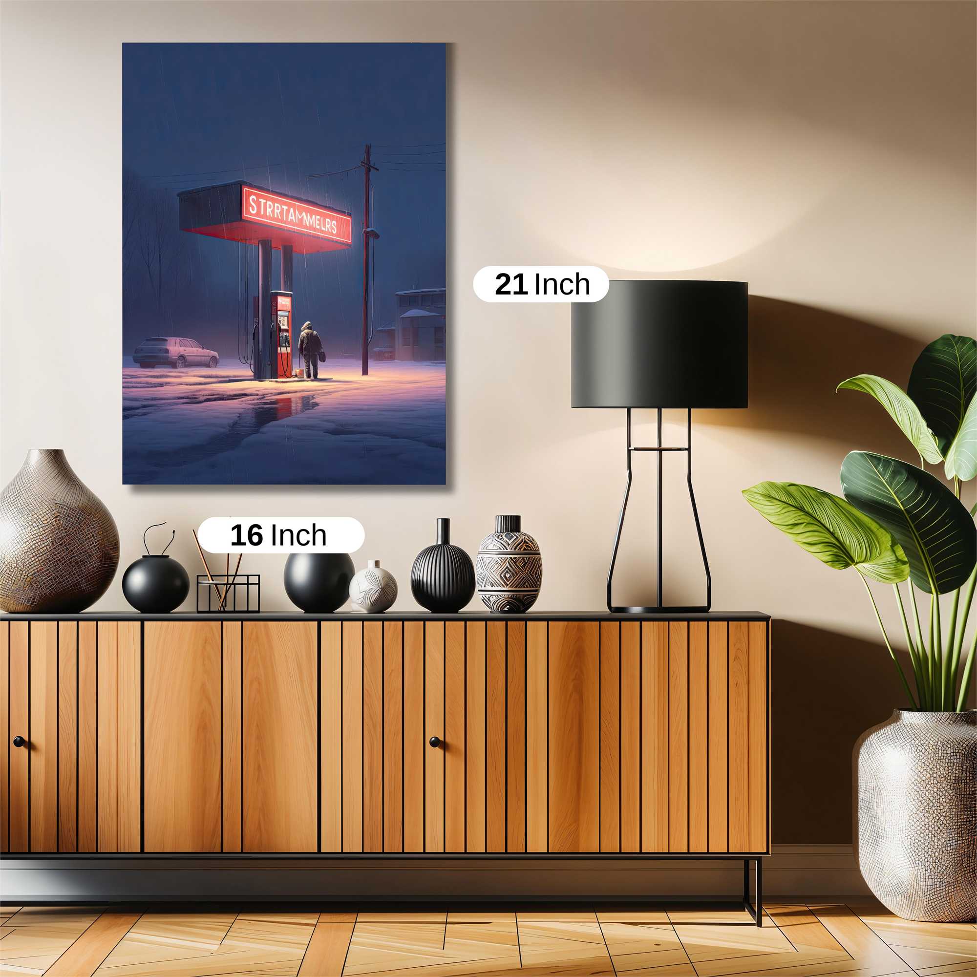 Night Solitude Safe Wall Magnetic / M