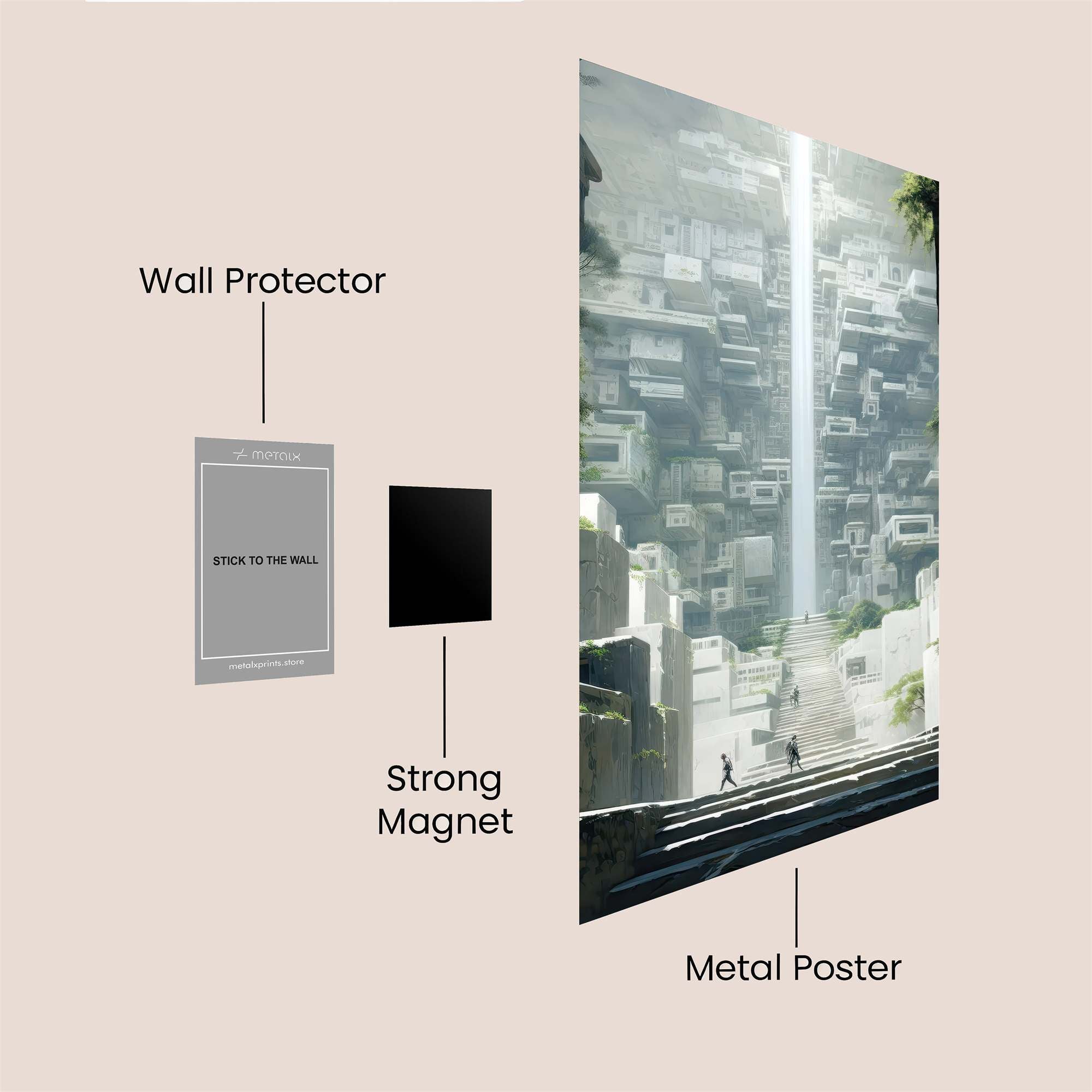 Ascension Enigma Safe Wall Magnetic / M