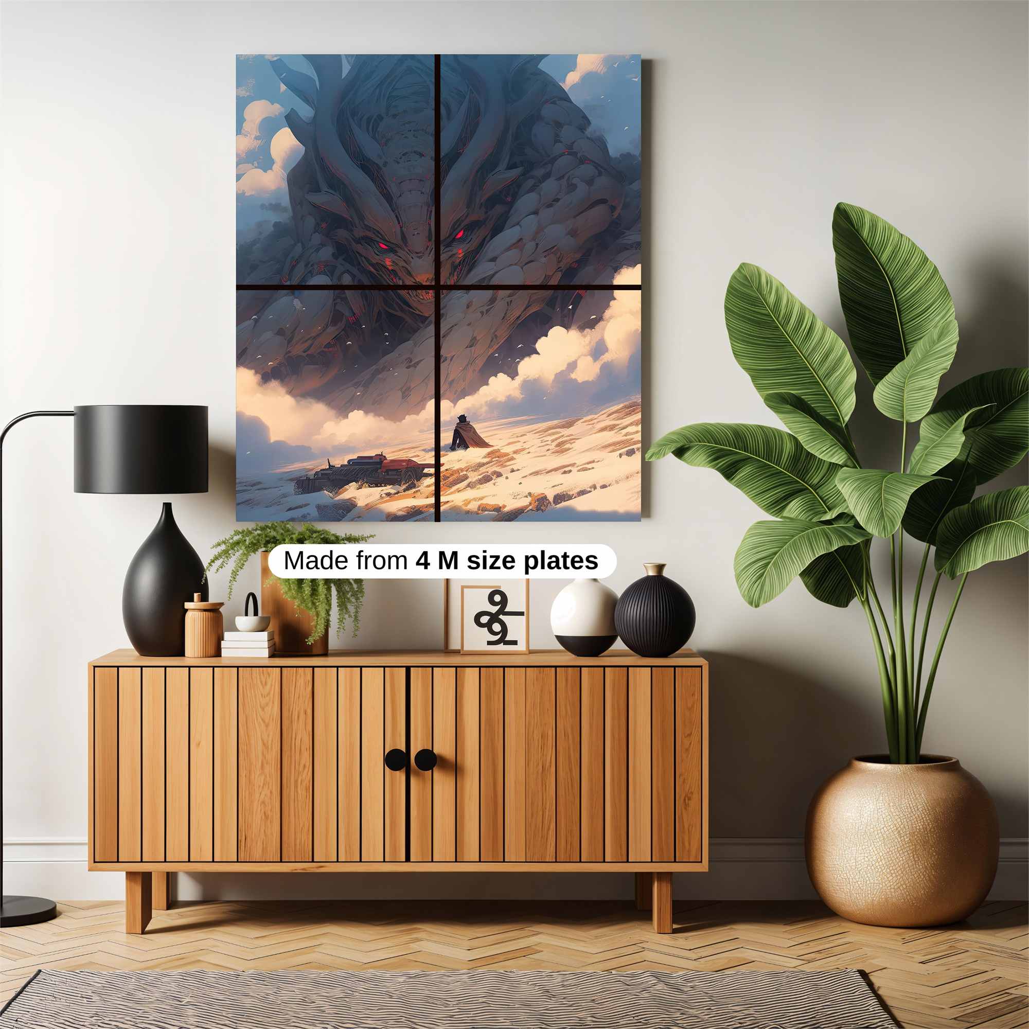 Mountain Menace Safe Wall Magnetic / M