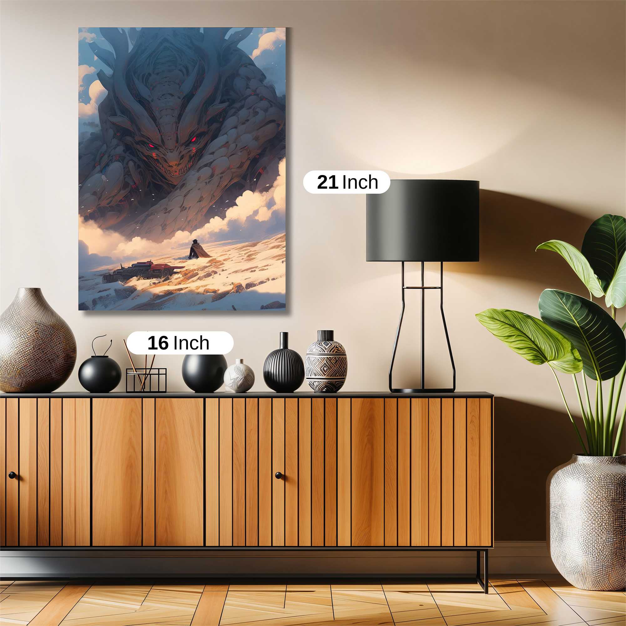 Mountain Menace Safe Wall Magnetic / M