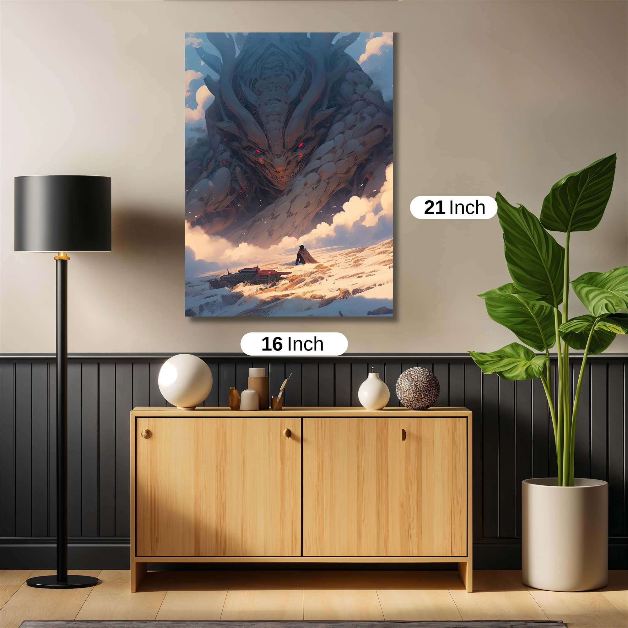 Mountain Menace Safe Wall Magnetic / M