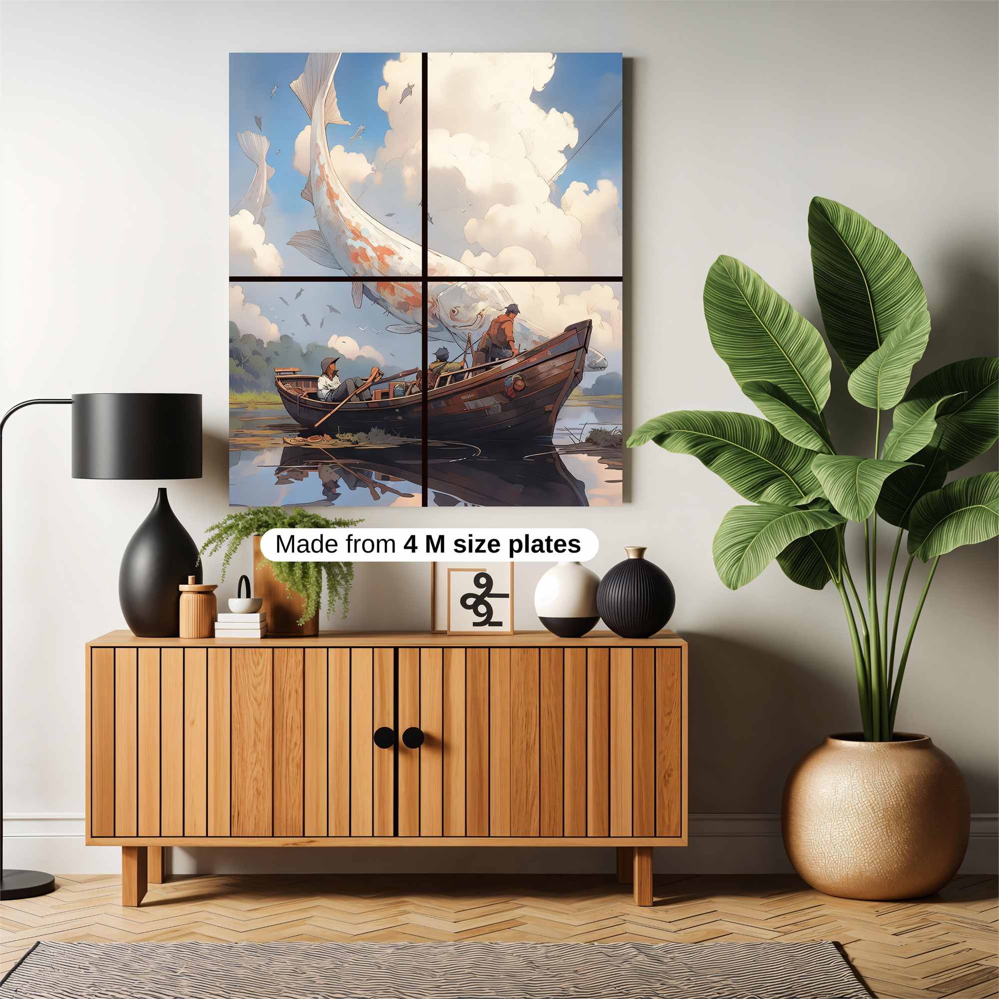 Koi Serenity Safe Wall Magnetic / M