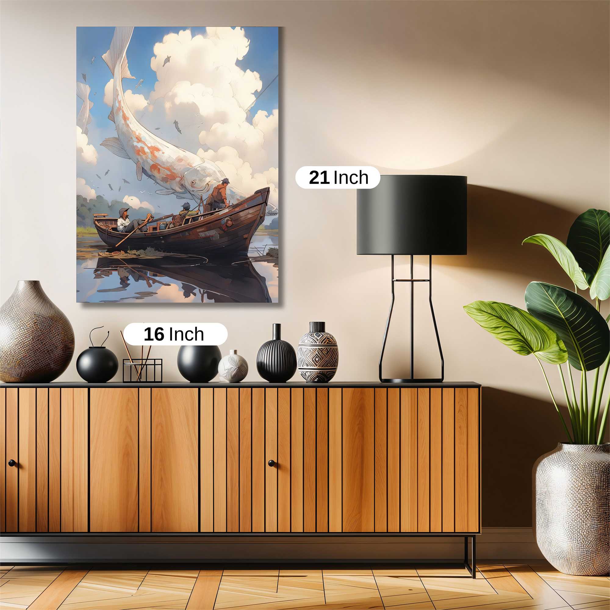 Koi Serenity Safe Wall Magnetic / M