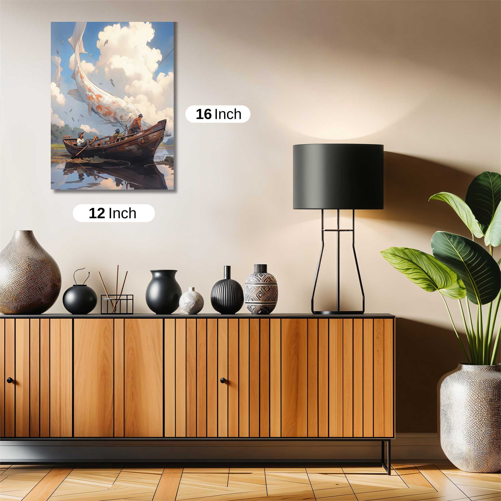 Koi Serenity Safe Wall Magnetic / M