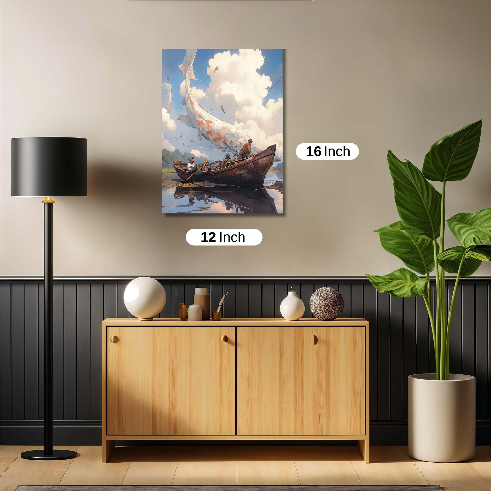 Koi Serenity Safe Wall Magnetic / M