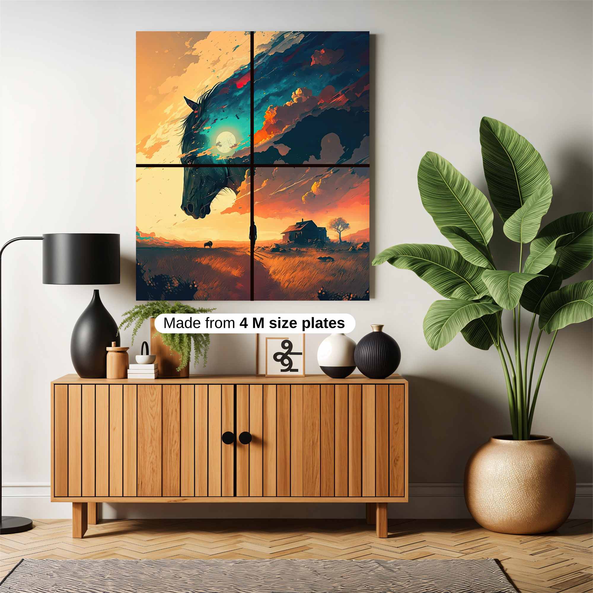 Horse Dreamscape Safe Wall Magnetic / M