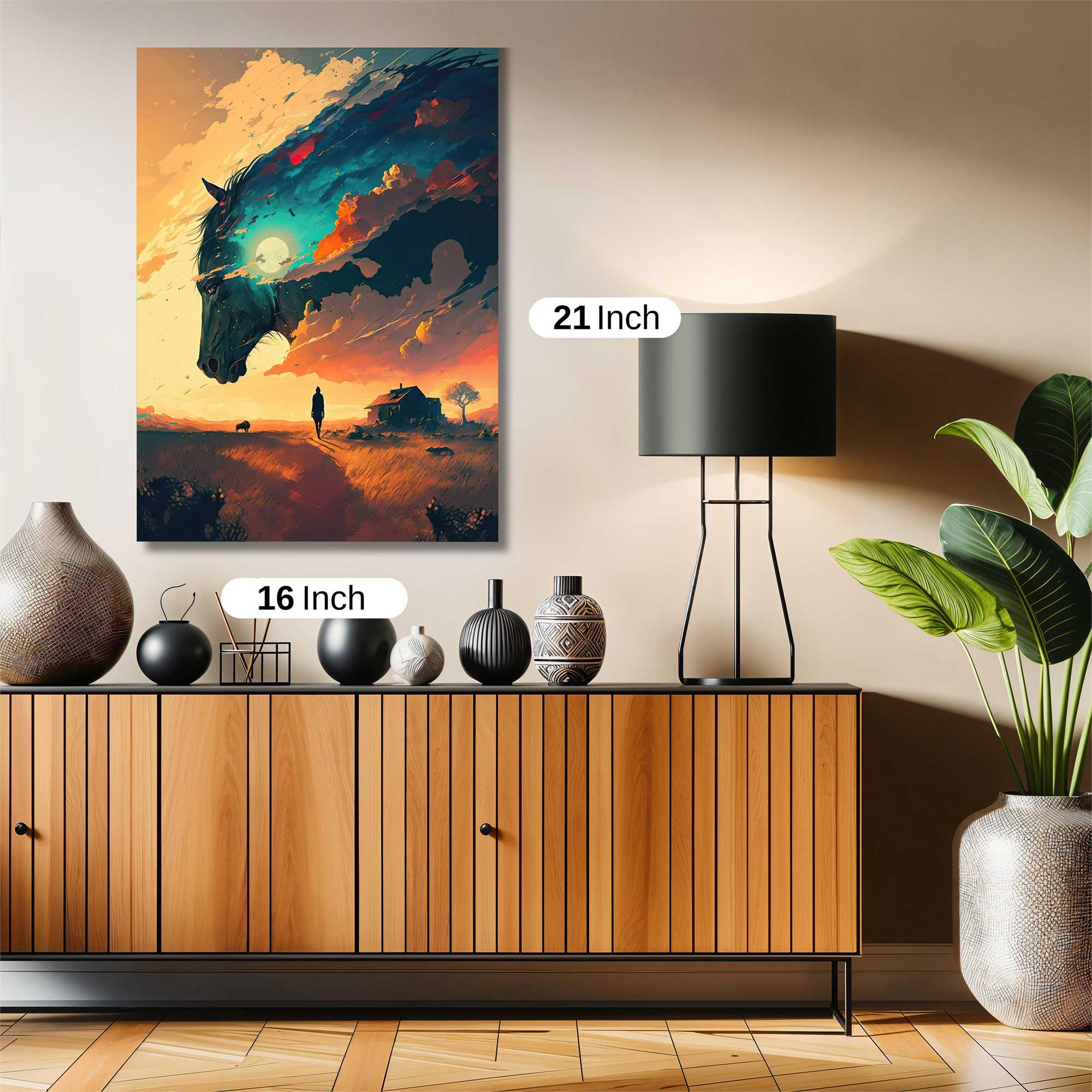 Horse Dreamscape Safe Wall Magnetic / M