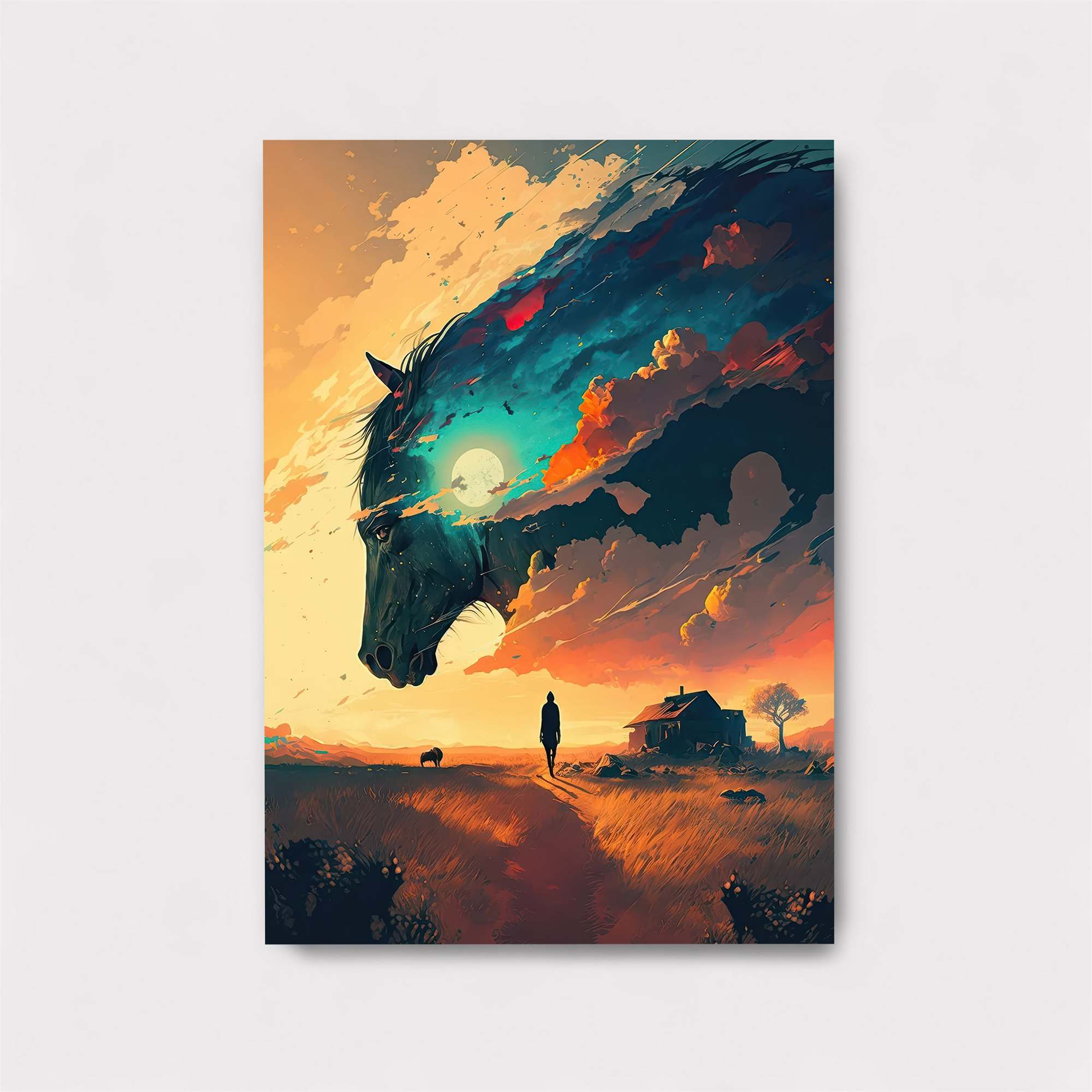 Horse Dreamscape Safe Wall Magnetic / M