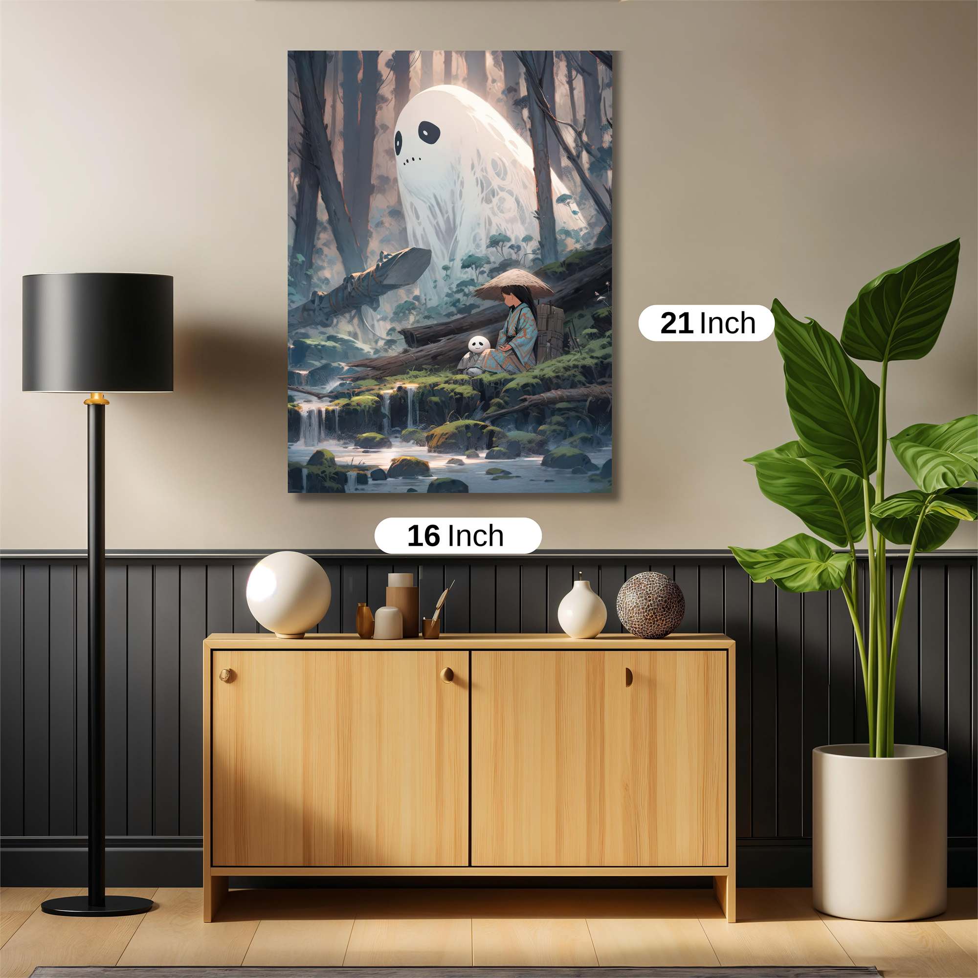 Ghostly Serenity Safe Wall Magnetic / M