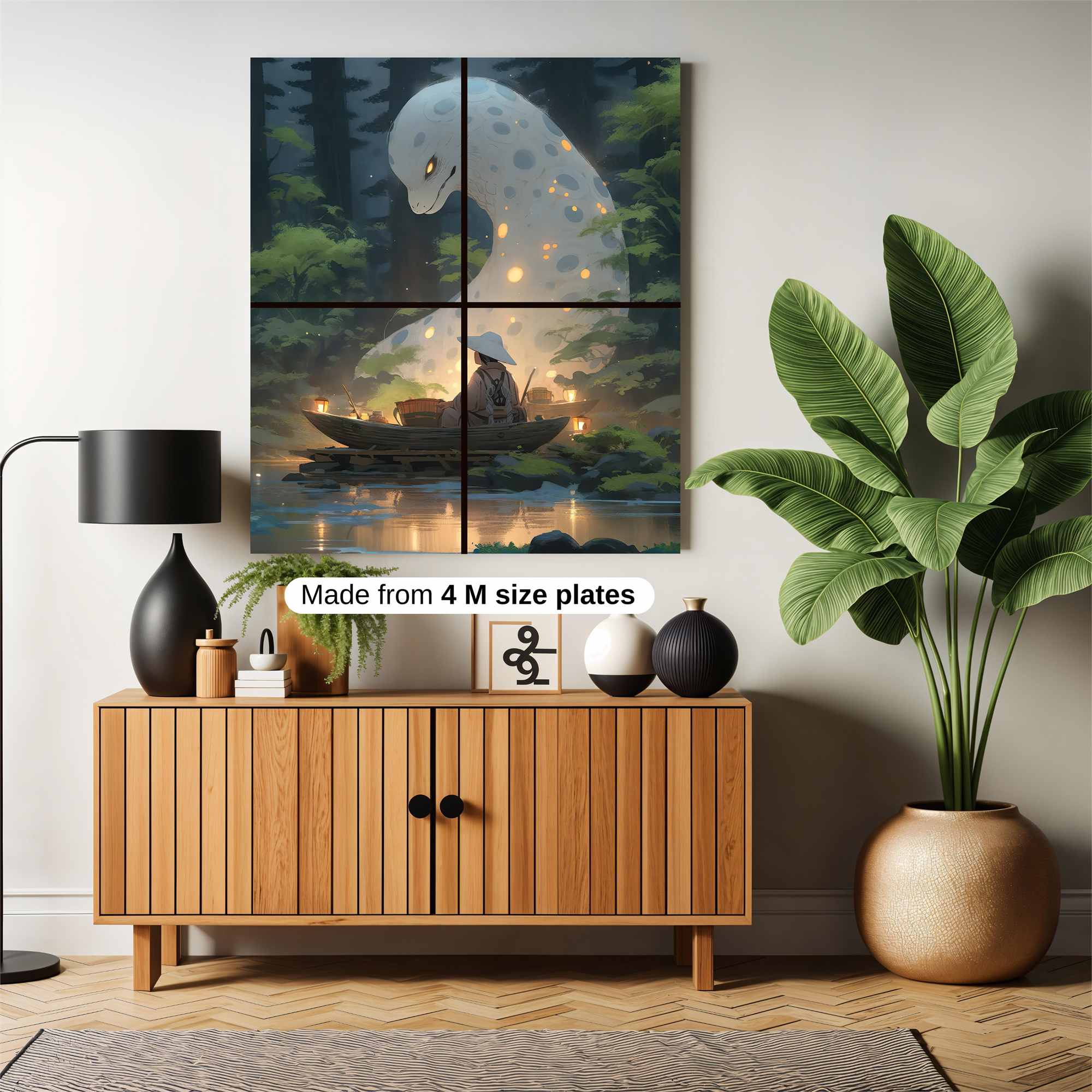 Luminous Serpent Safe Wall Magnetic / M